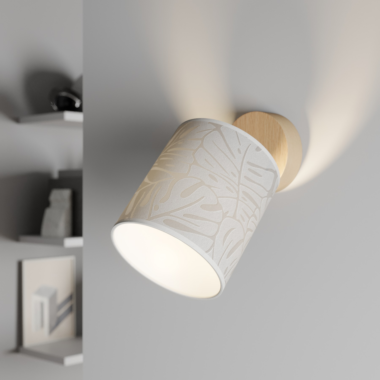 Väggspot Hierro, 1 lampa