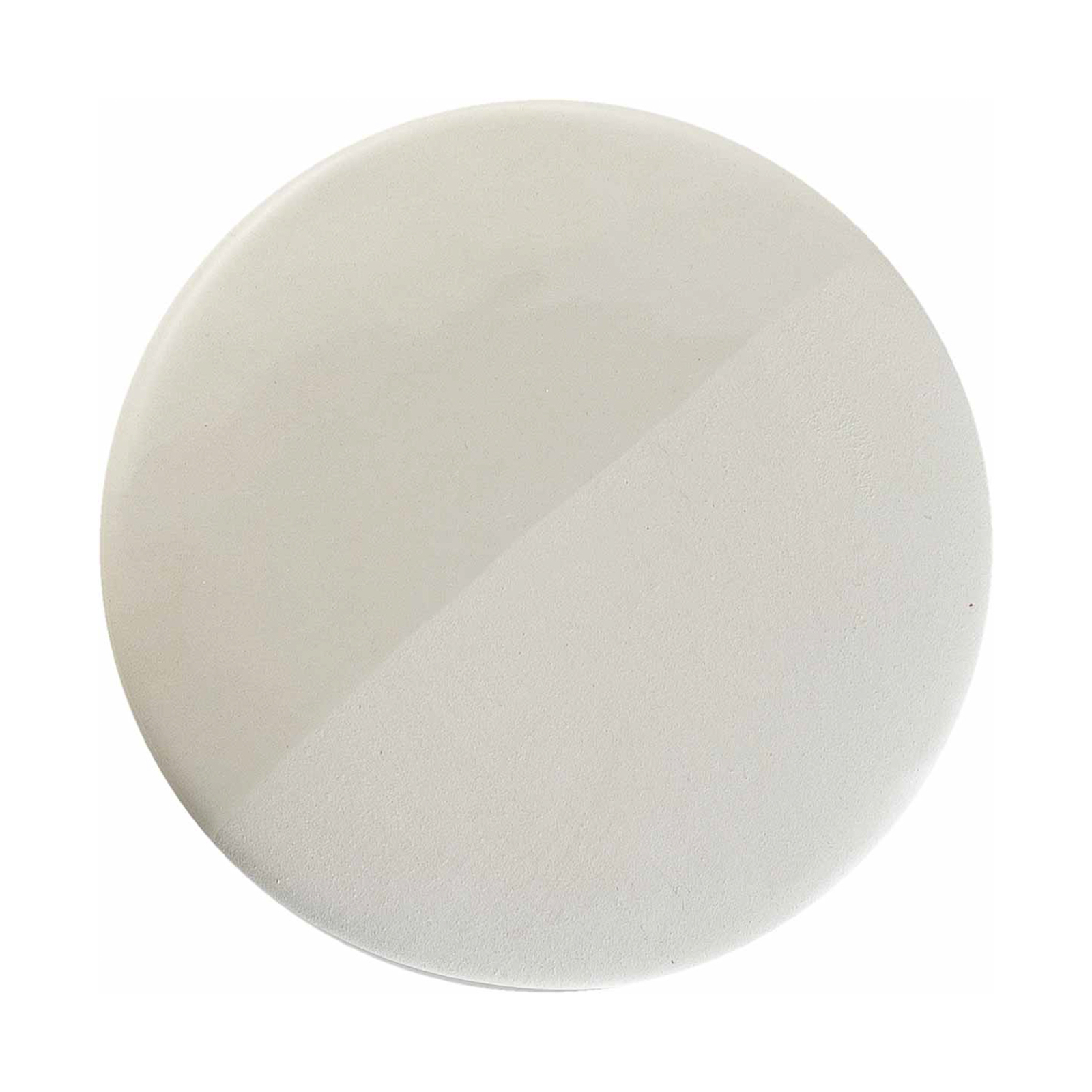 Caxixi-pendel i keramik, hvid