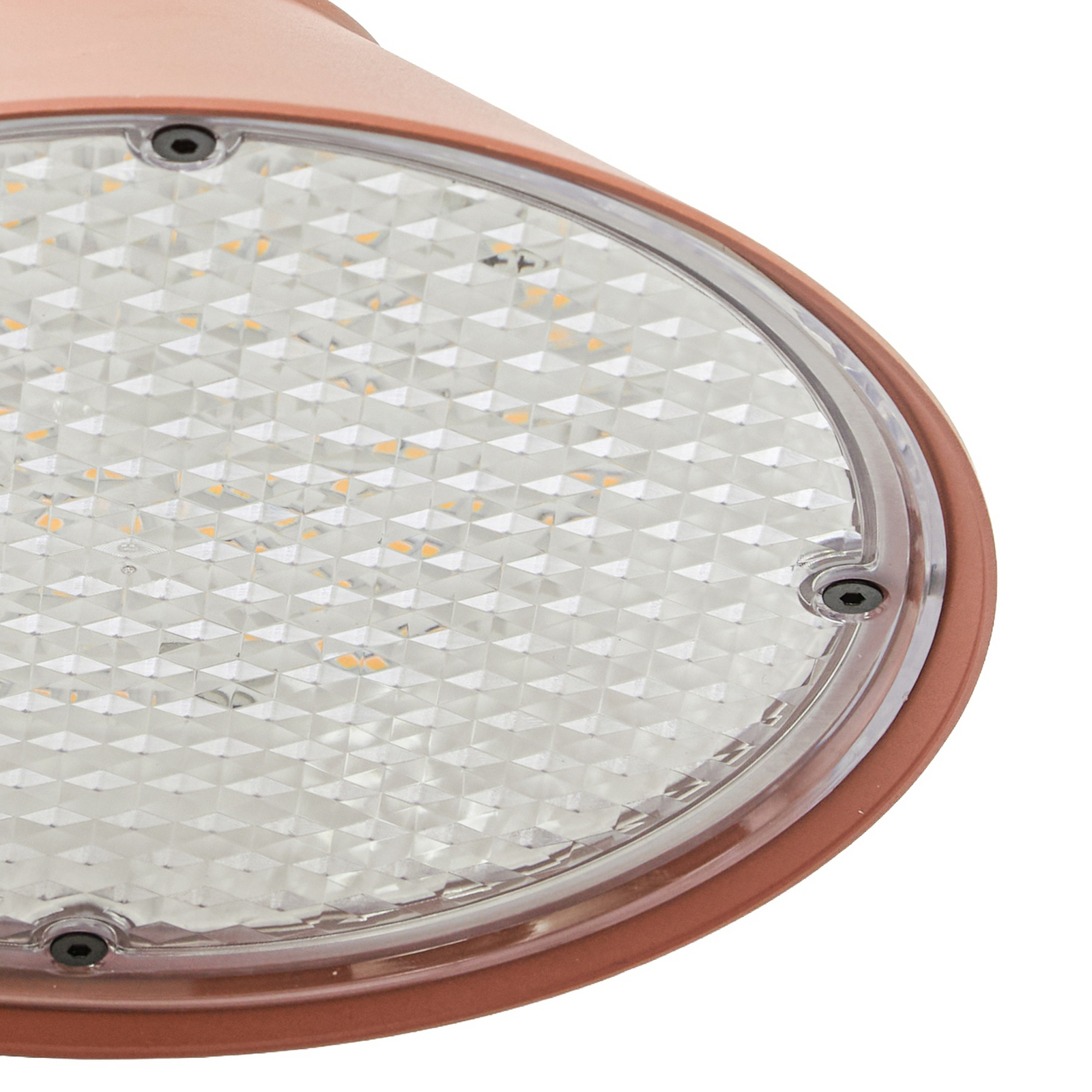 Lindby LED-markspettslampa Capelo, lerfärgad, 78 cm, IP65