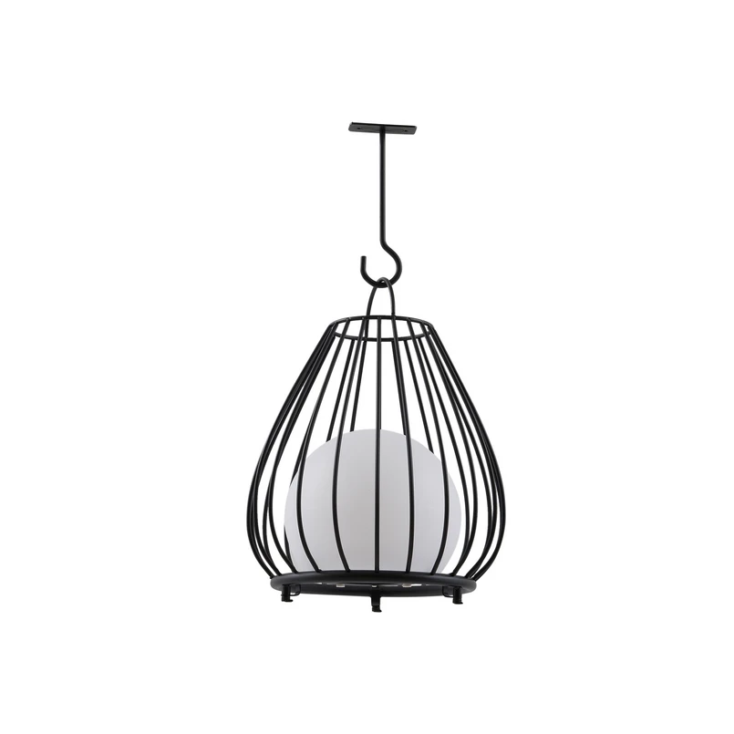 Lindby - Kelda Portable Solar Cell Table Lamp Black