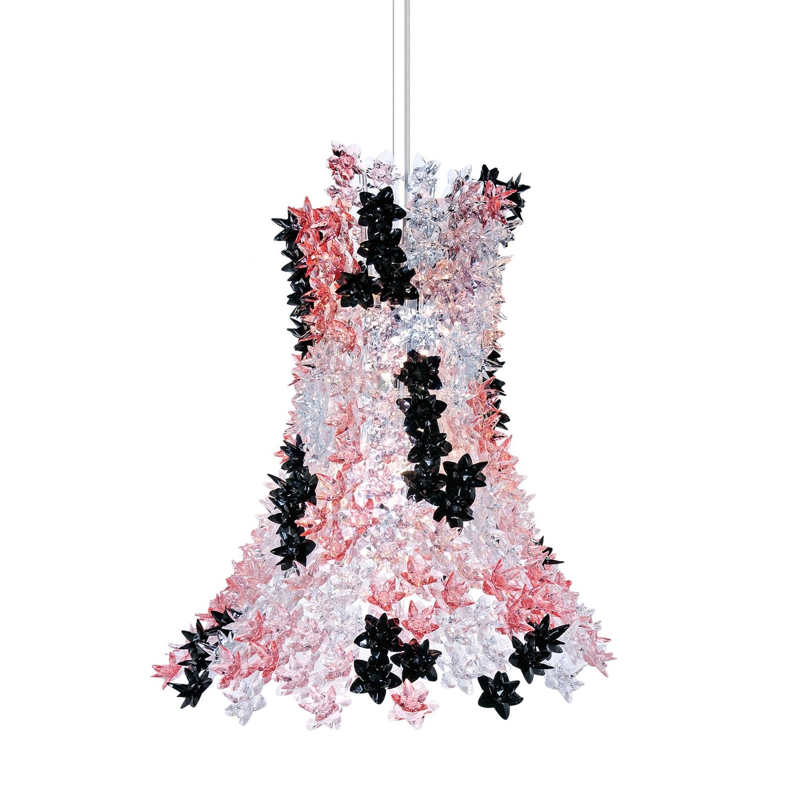 Bloom Candeeiro Suspenso Pink/Black - Kartell