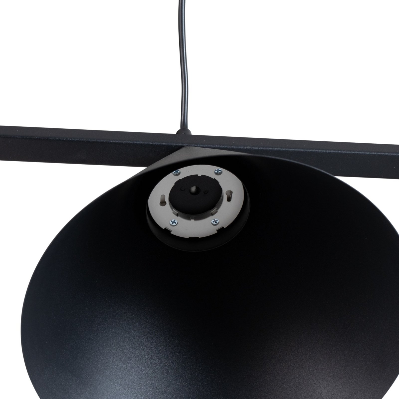 Висящо осветително тяло Capital, черно, 3 светлини, Ø 32 cm, GX53 Висящо осветително тяло Capital, черно, 3 светлини, Ø 32 cm, GX53