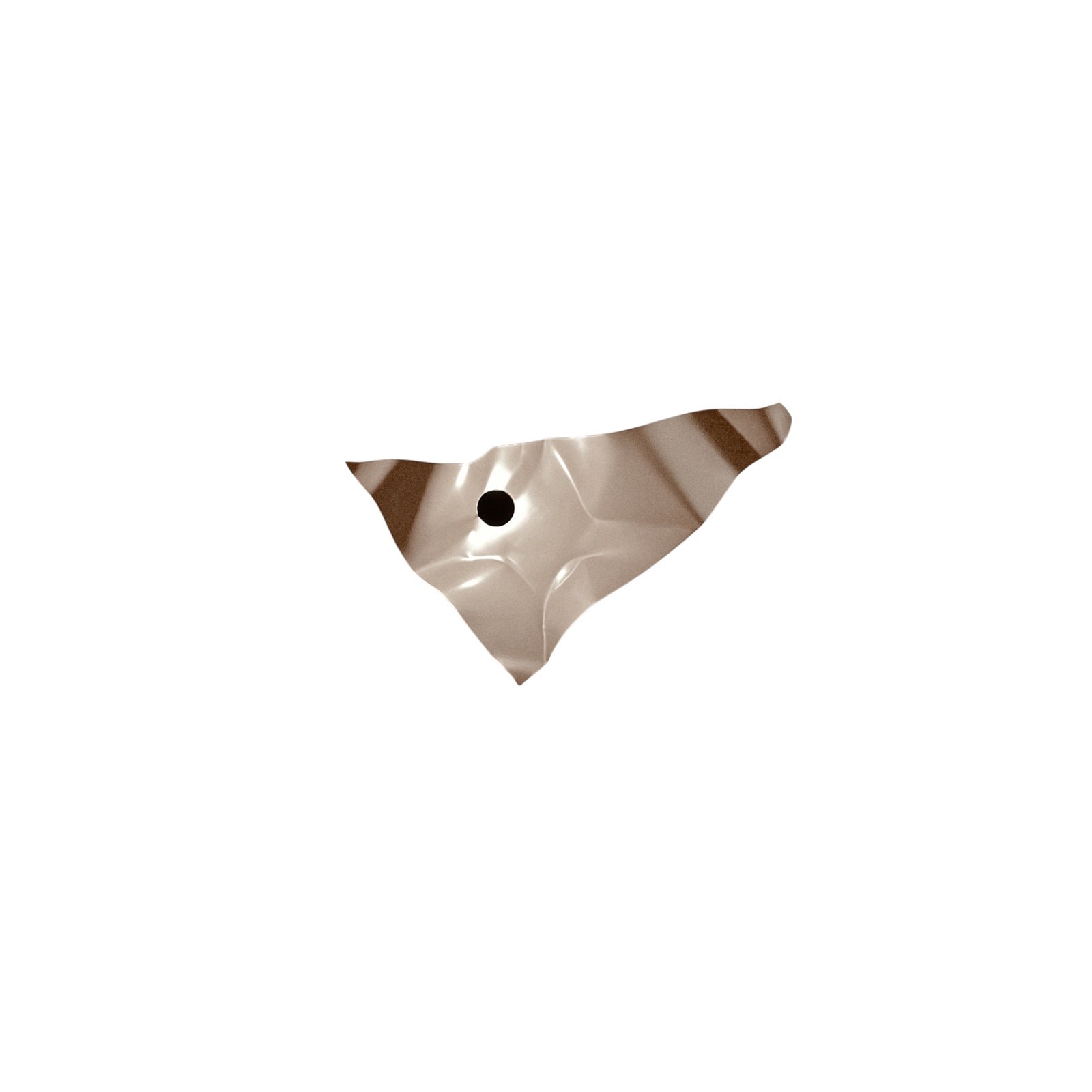 Knikerboker LED wall lamp Zona d'ombra, sahara, 79 cm