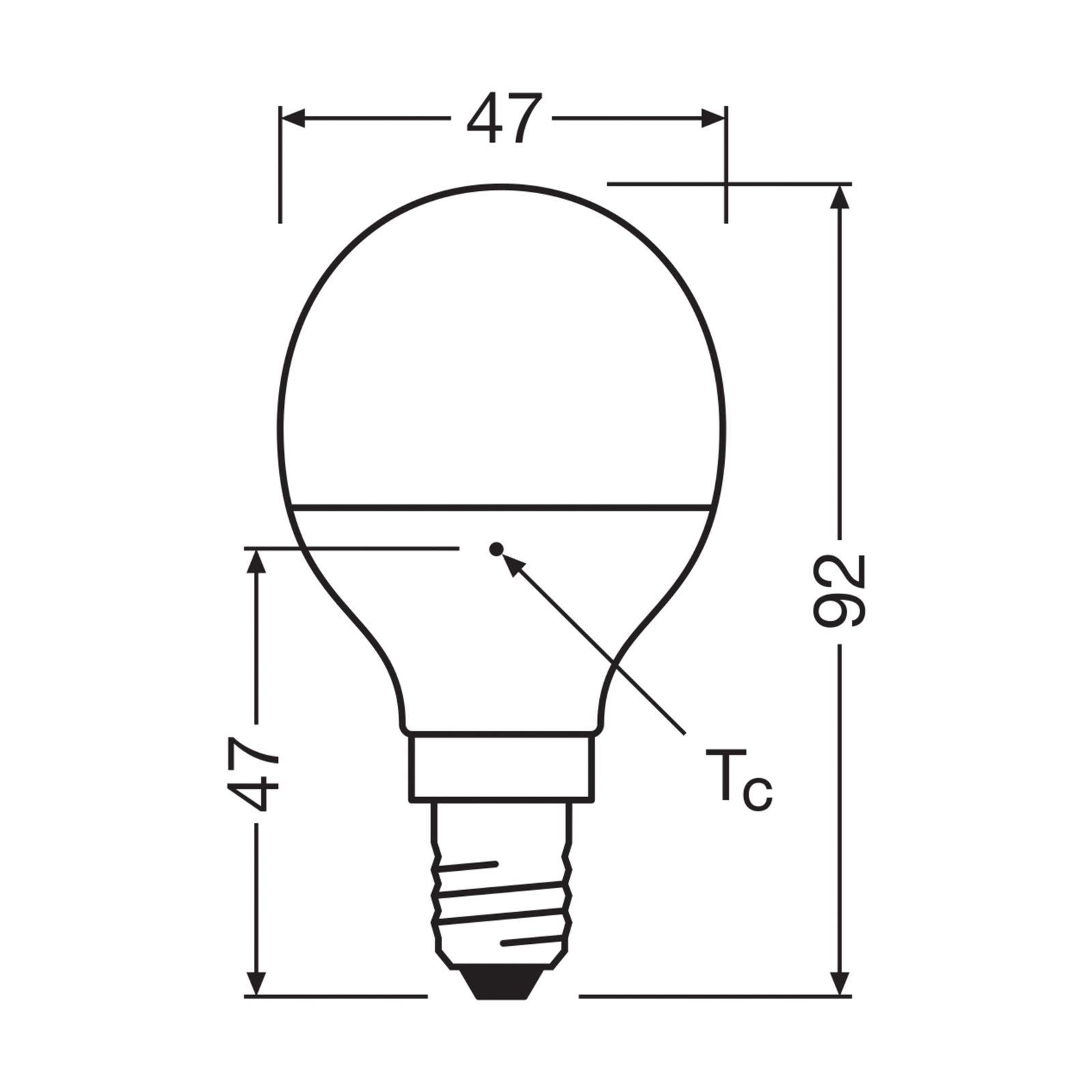 OSRAM LED Relax/Active/Sleep drops E14 4.9W ματ 827/840