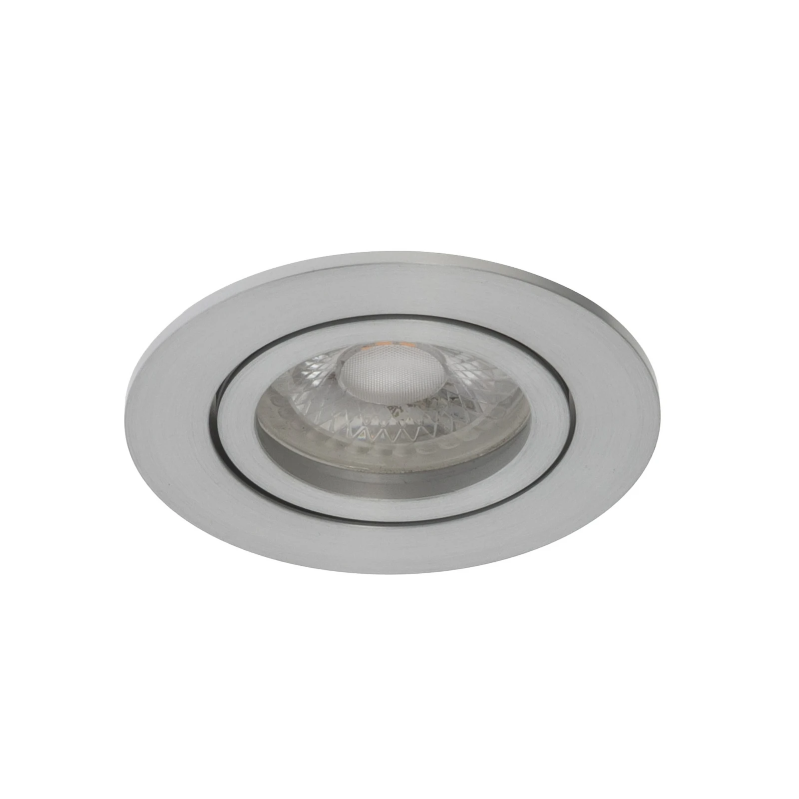 BRUMBERG spot encastrable Tirrel-R, douille GU10, alu mat