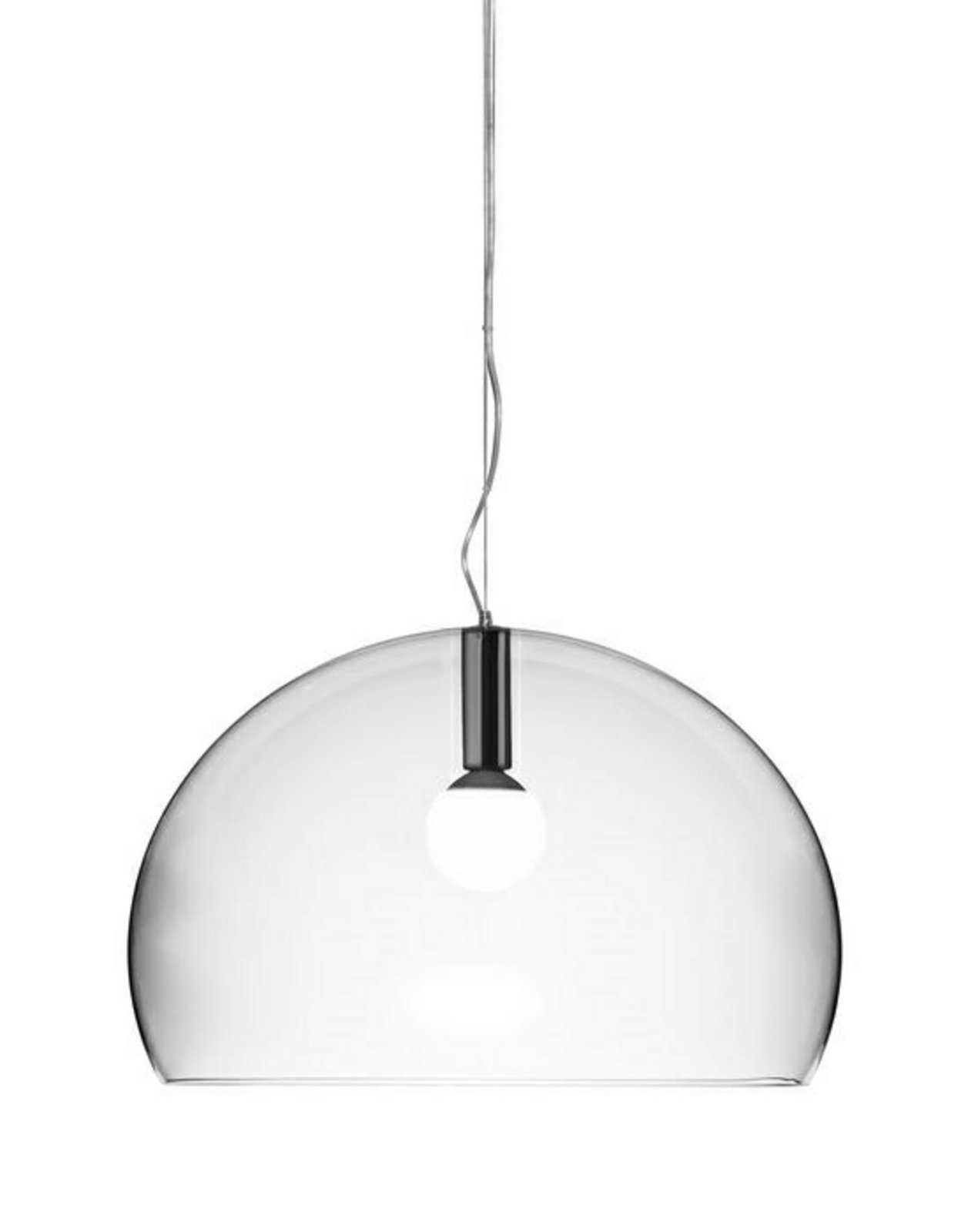 Big Fl/y Lampada a Sospensione Crystal - Kartell