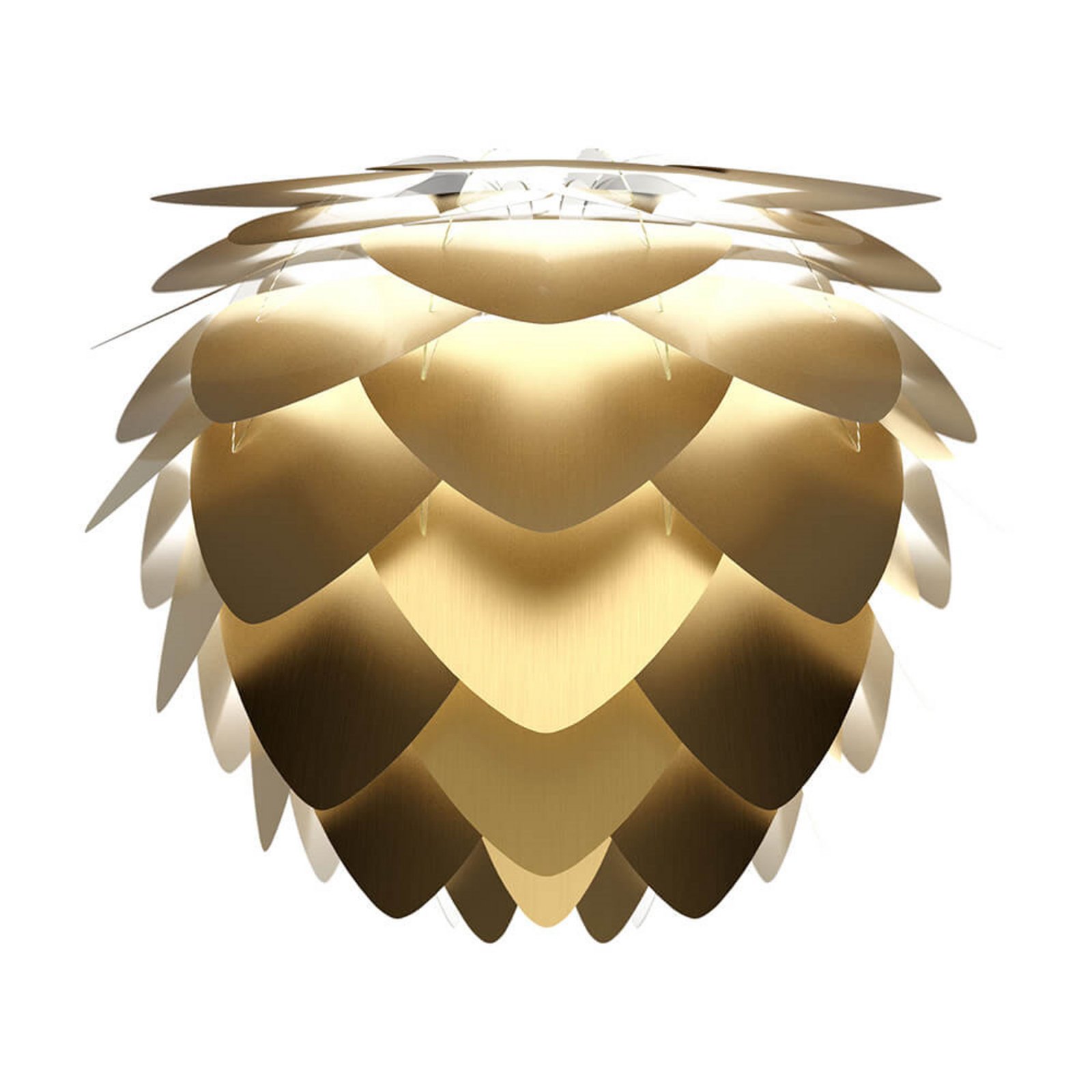 Aluvia Abajur Brushed Brass - UMAGE