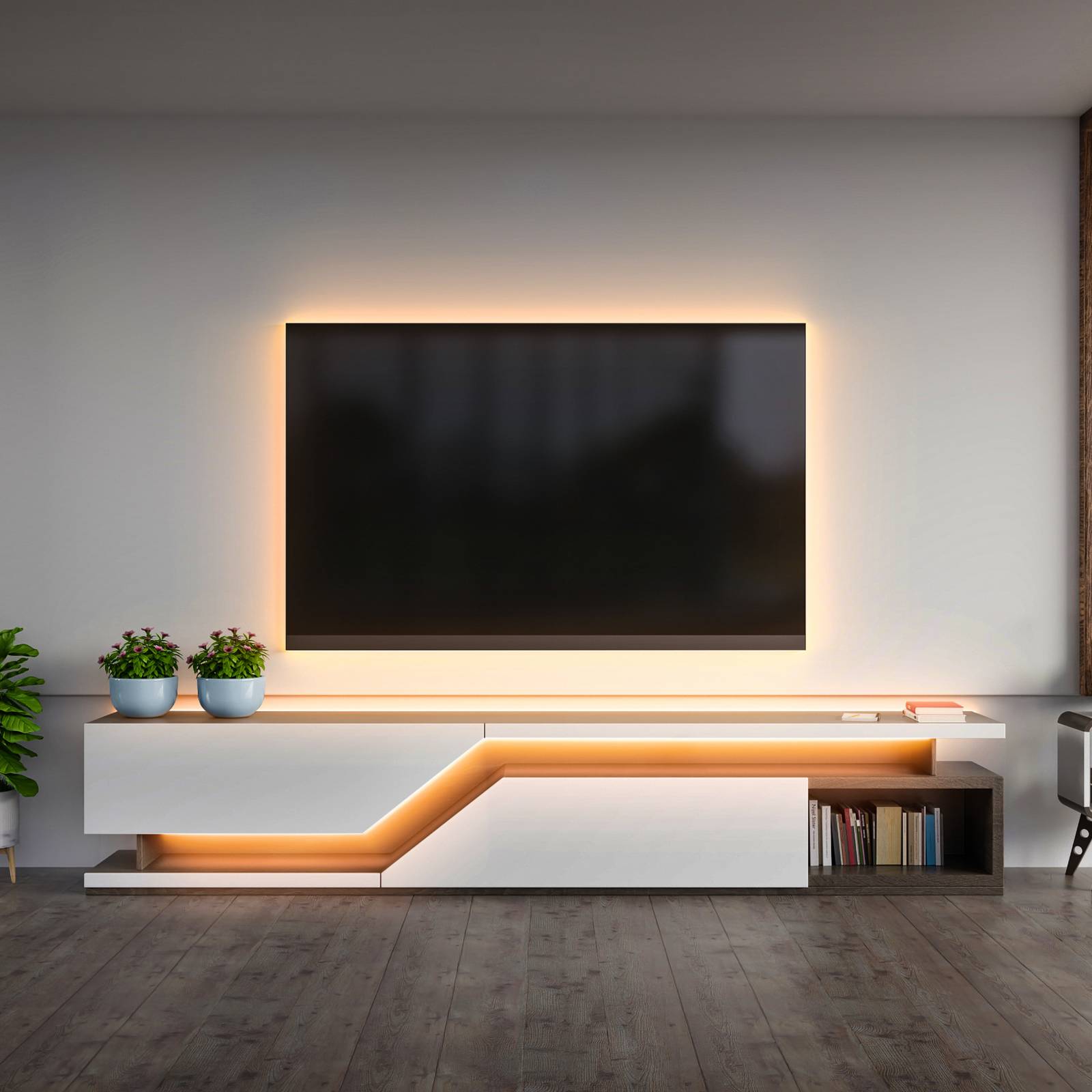  B.k. Licht B.k. Licht Led Strip Fly Usb, Length 5 M, Rgbw, Remote Control 