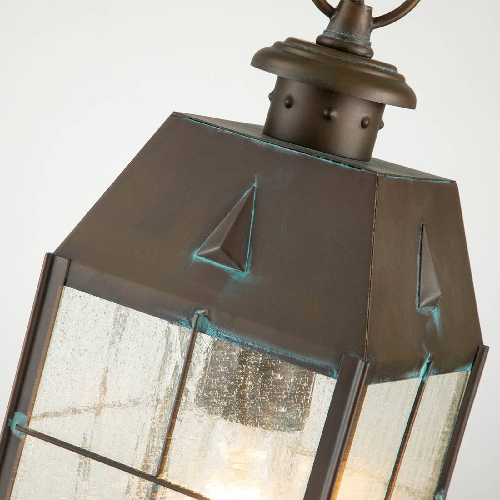 Photos - Floodlight / Garden Lamps Quintiesse Nantucket outdoor hanging light, black, one-bulb 