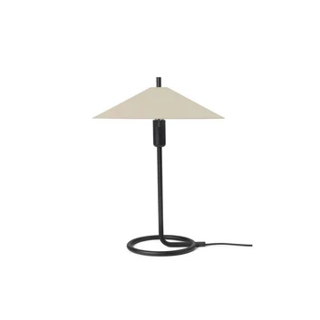 Filo Tischleuchte Square Black/Cashmere - Ferm Living