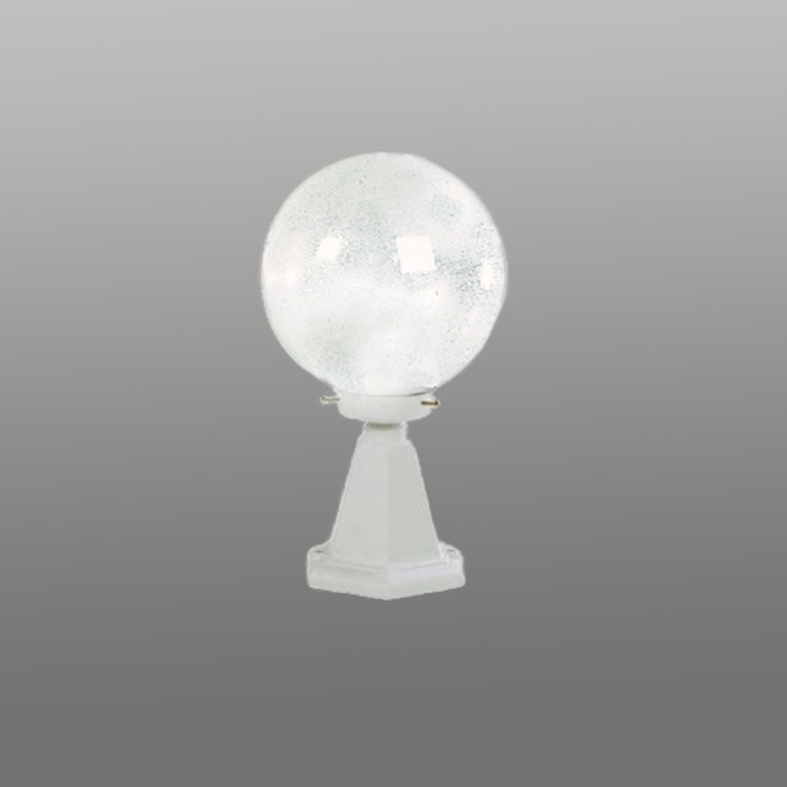 Pillar light I with bubble glass