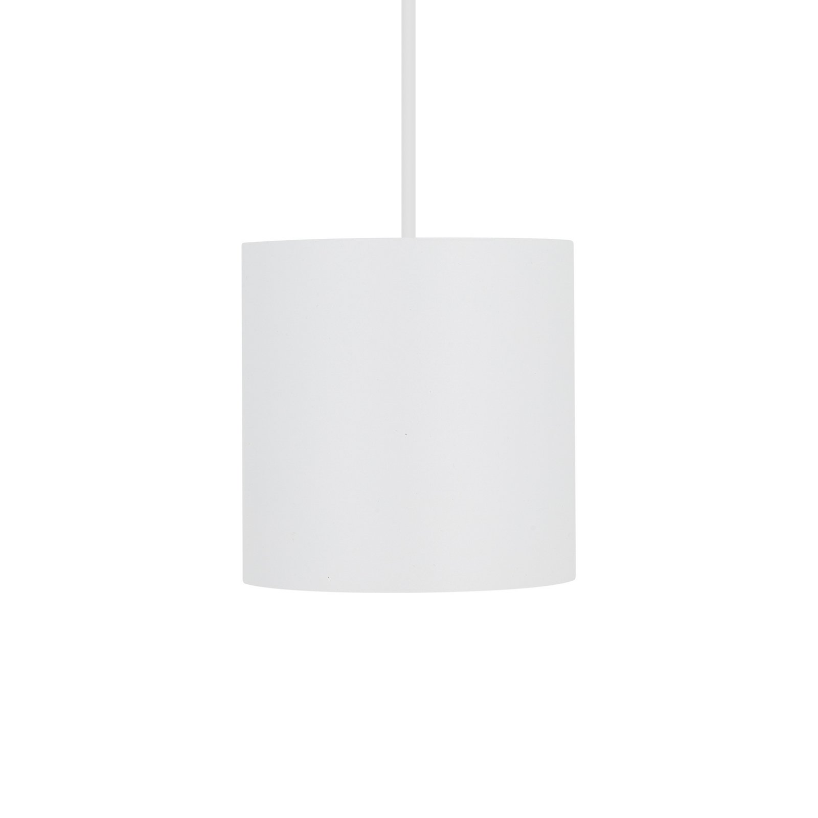 Point Duo pendant light, white, steel, Ø 13 cm, GU10