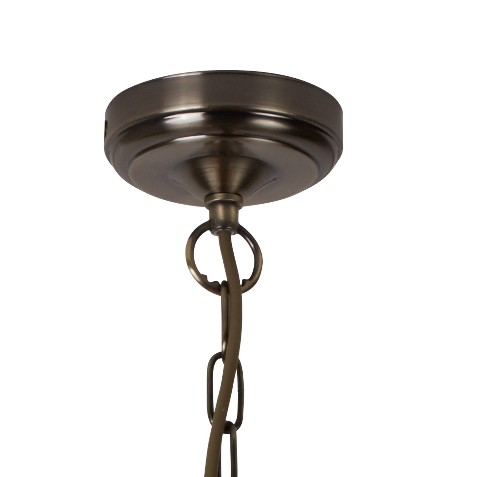 Klasyczna-antyczna lampa wisząca Bistro II