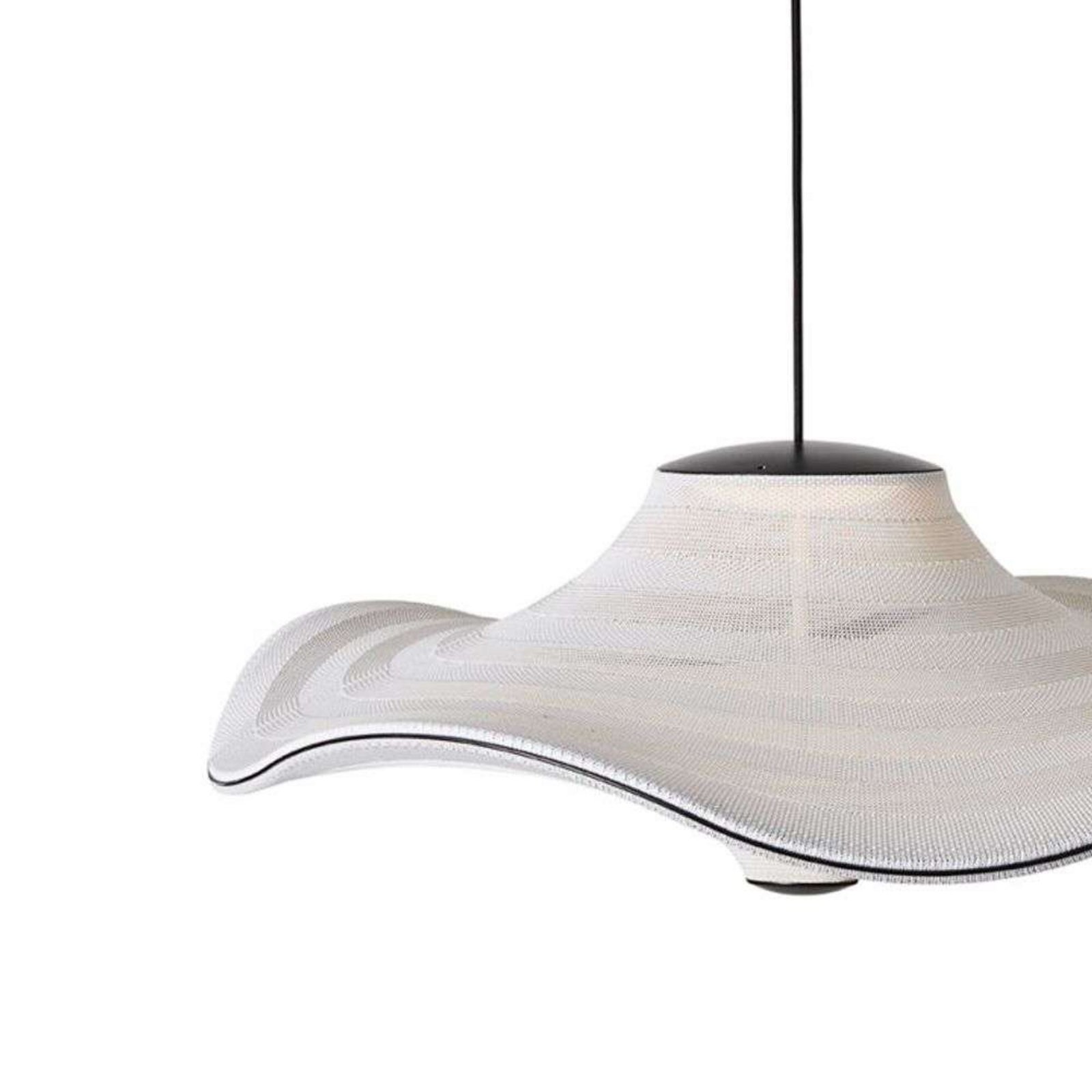 Flying Ø78 LED Lustră Pendul Ivory White - Made By Hand