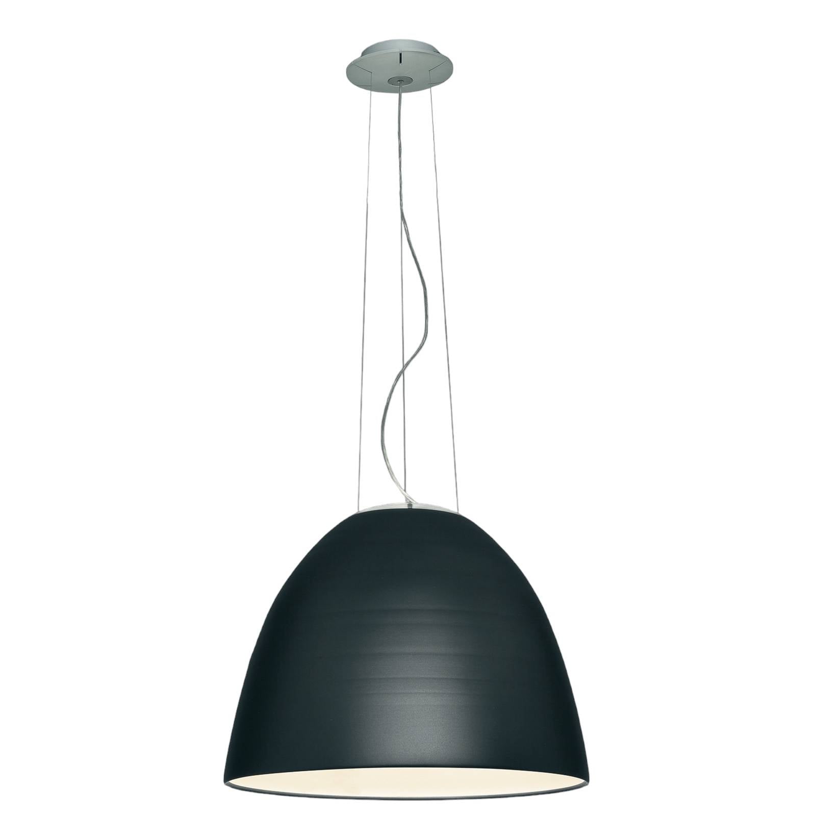 Artemide Nur App LED-Hängeleuchte, anthrazit