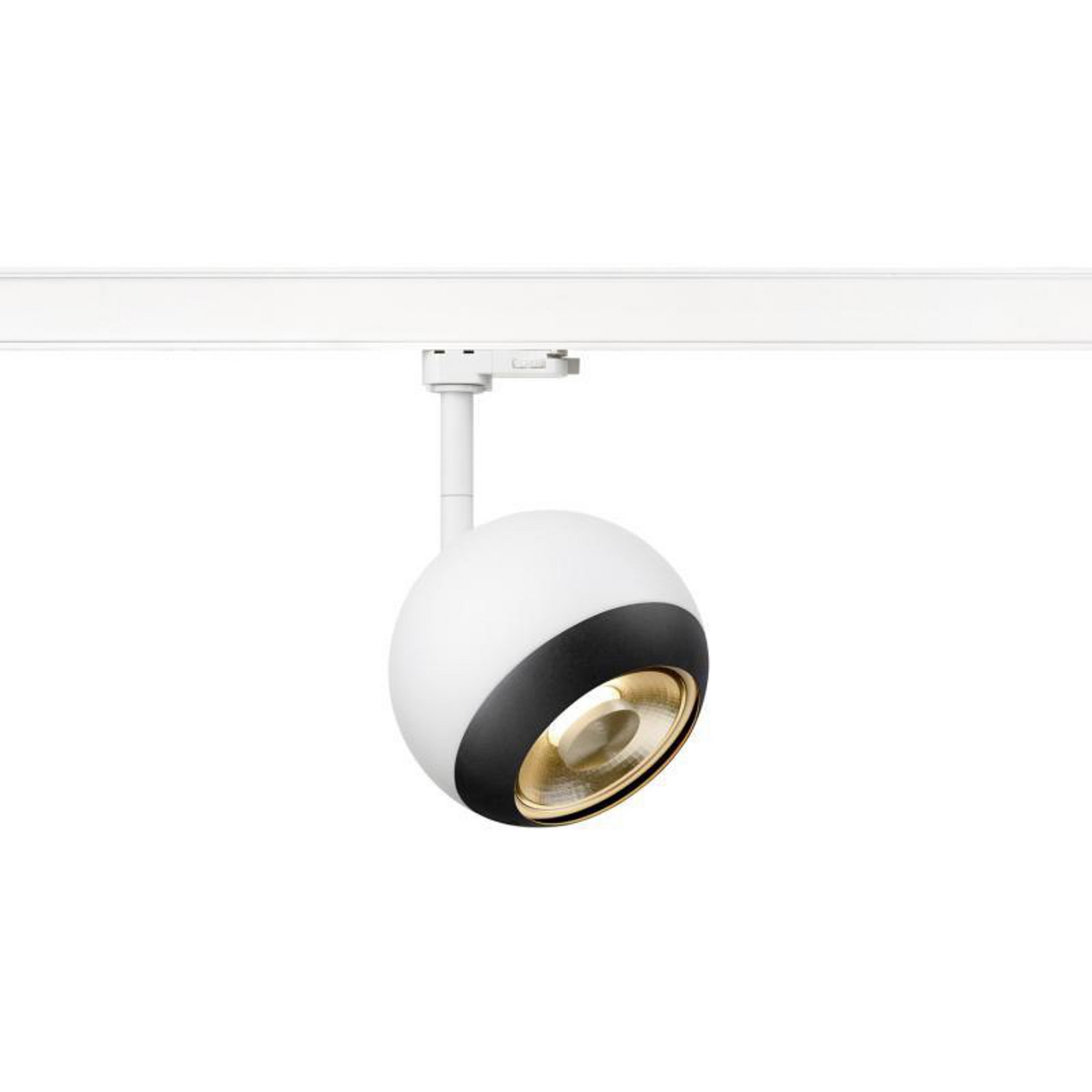SLV Dekoring Light Eye 150, matt black, Ø 14 cm, metal