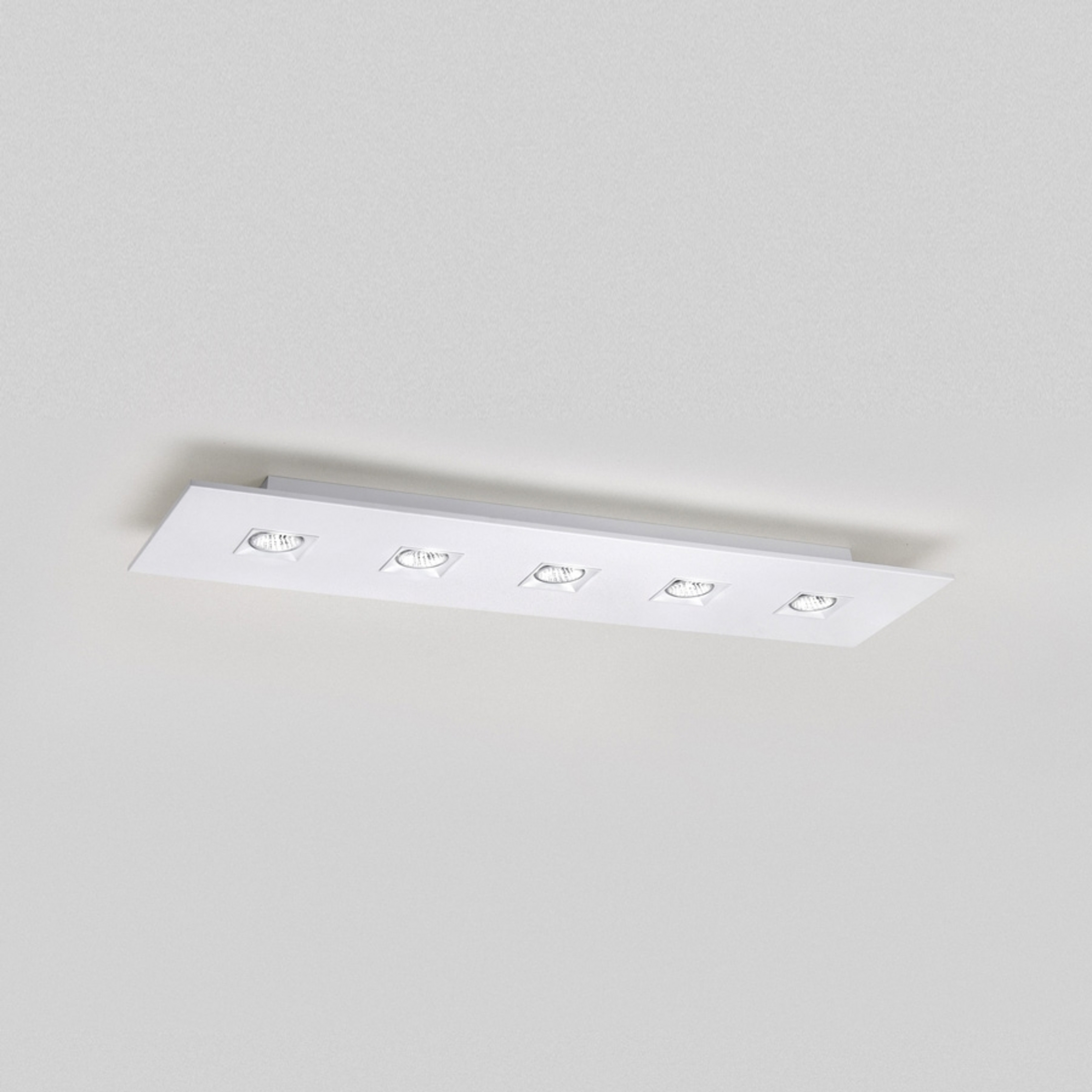 5-pkt. lampa sufitowa POLIFEMO, biała