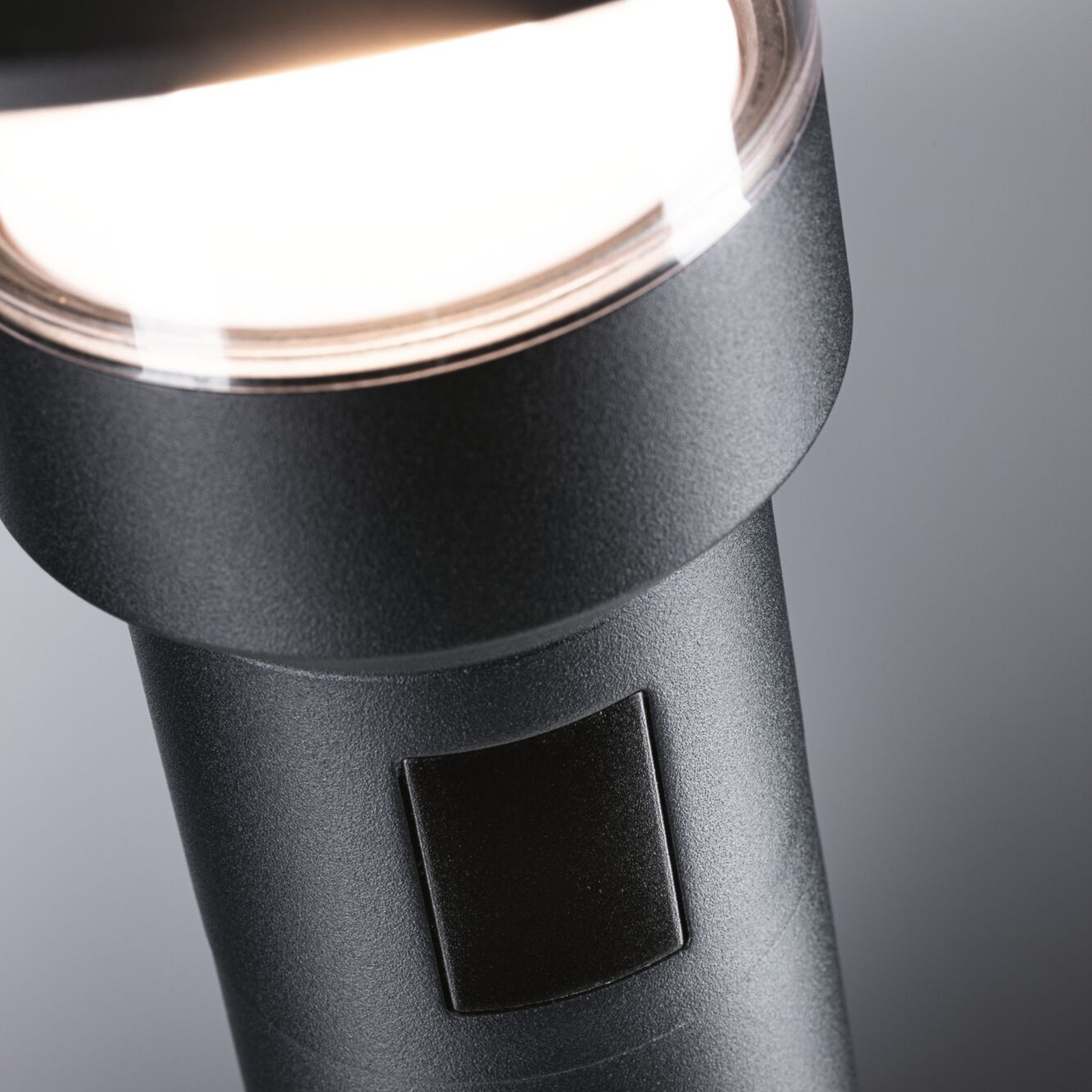 Paulmann Luz LED para caminhos de circulação Sienna, alumínio, sensor