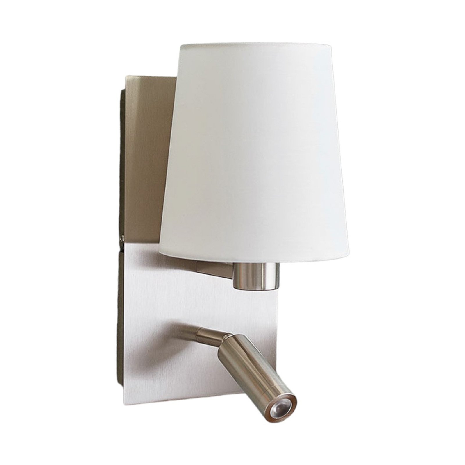 Aiden Lampa Ścienna White/Nickel - Lindby