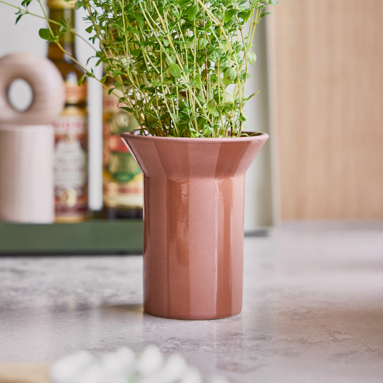 Vaso Luonto, 12 cm, terracotta, ceramica - OYOY Living Design