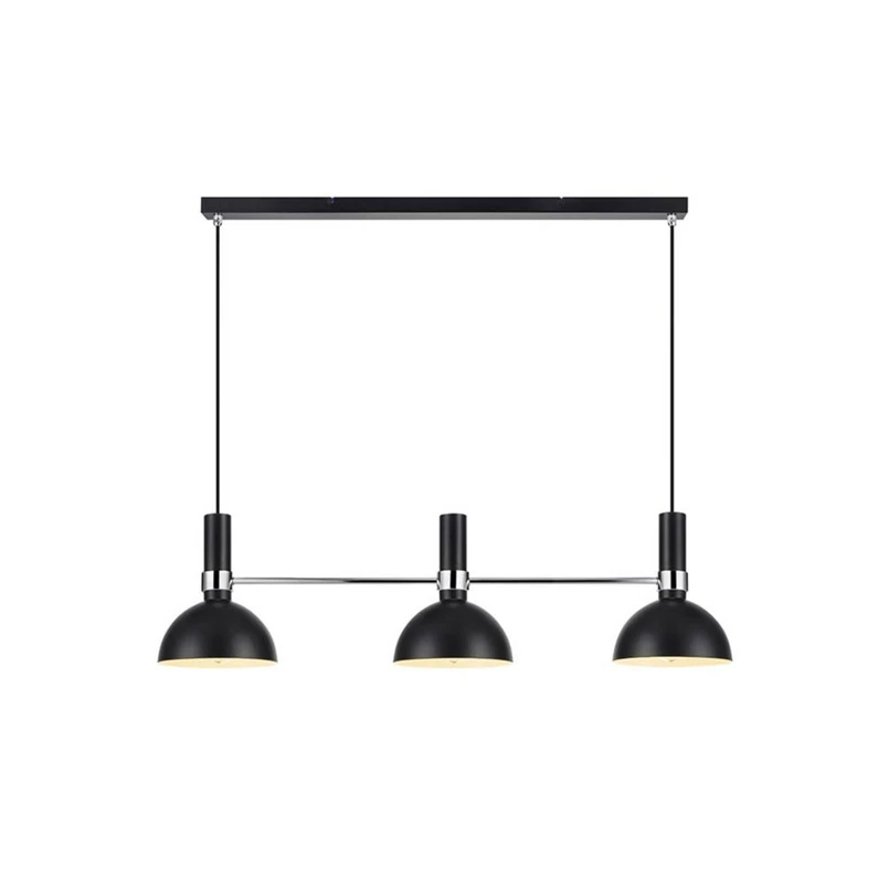 Markslöjd – Larry 3 Pendelleuchte Black/Chrome