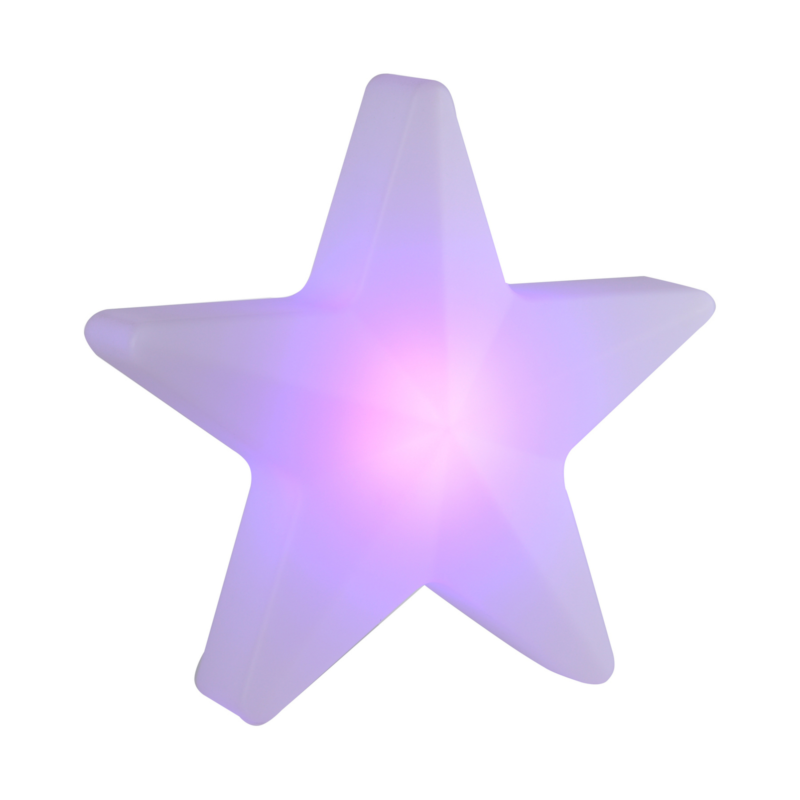 Star LED Rechargeable Decorative Light, H 55 cm, IP44, white, RGBW Star LED Rechargeable Decorative Light, H 55 cm, IP44, white, RGBW