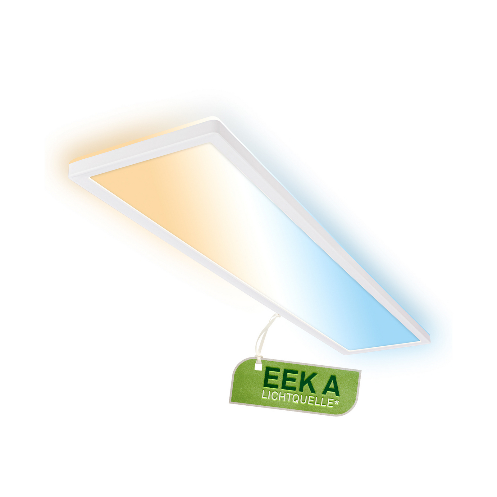 Lampa sufitowa LED Tava A, CCT, 98 x 20 cm, biała, z pilotem Lampa sufitowa LED Tava A, CCT, 98 x 20 cm, biała, z pilotem