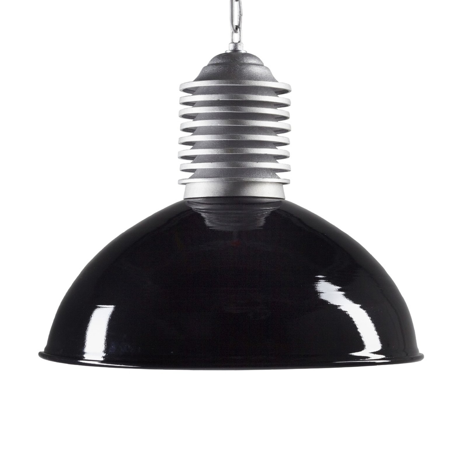 Lampa wisząca zewnętrzna Carla aluminium/czarny