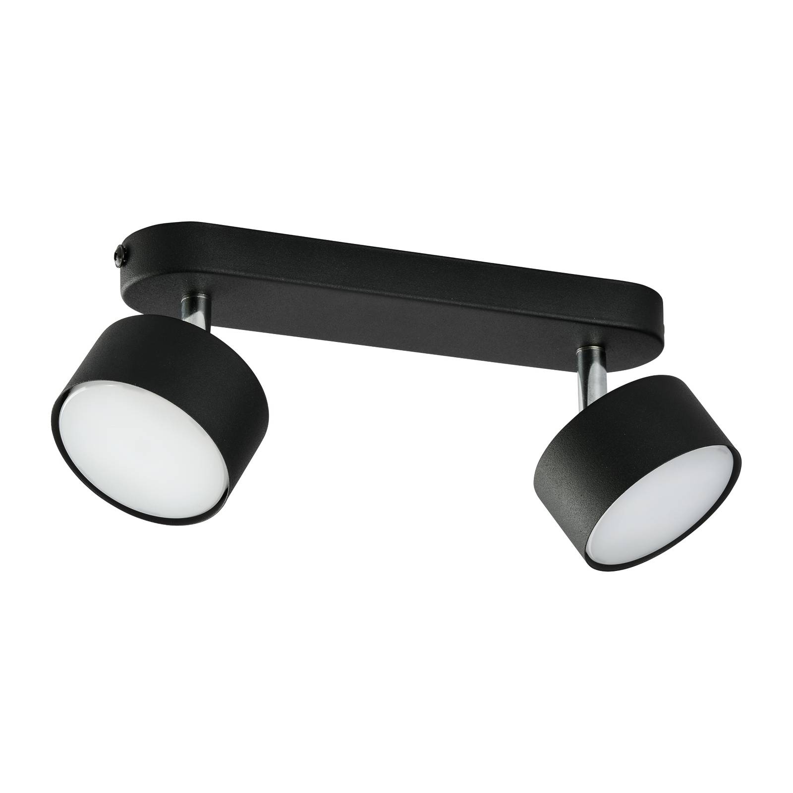 Deckenstrahler Clark, zweiflammig, schwarz
