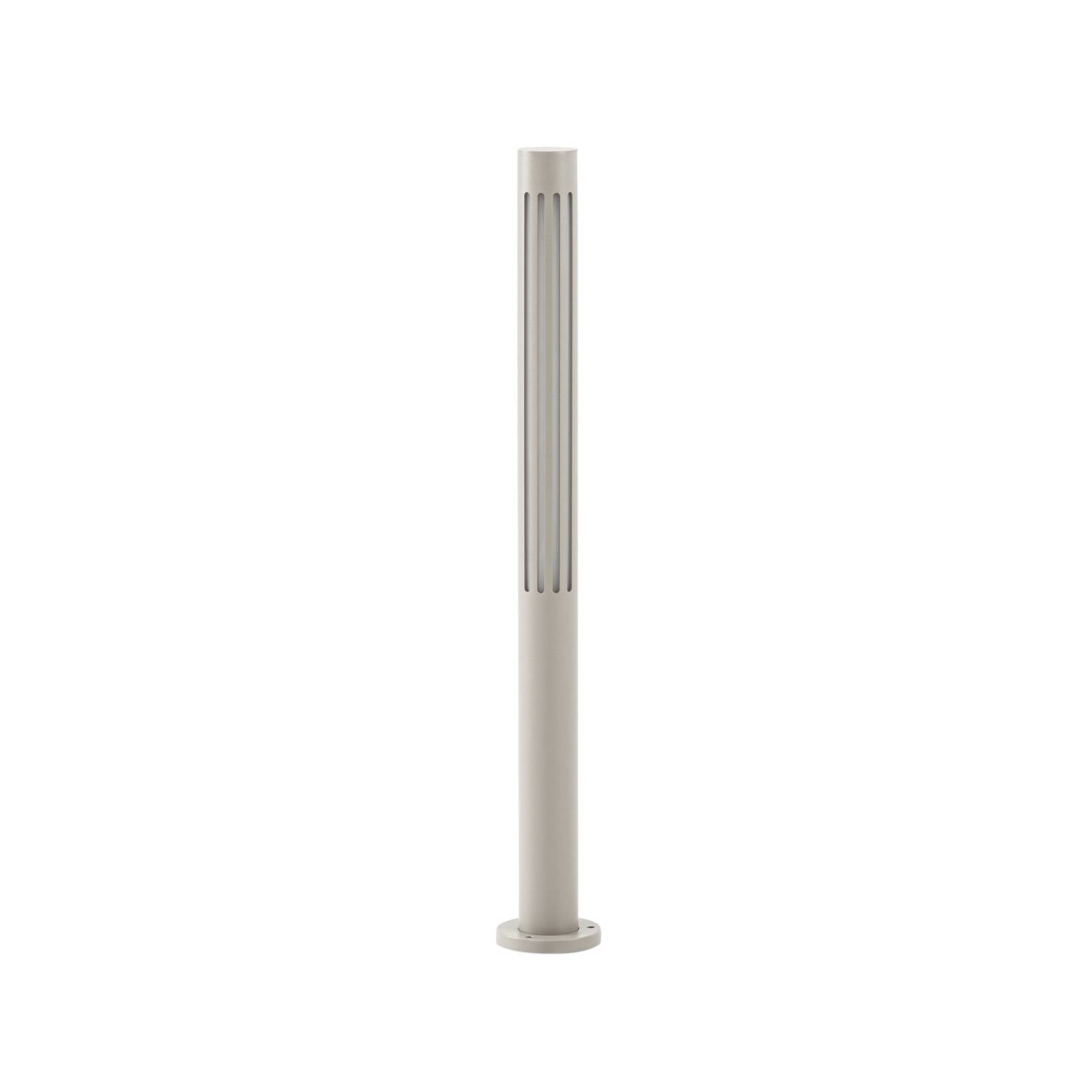 Lindby LED-Wegeleuchte Fjorya, Höhe 60 cm, steingrau, IP65