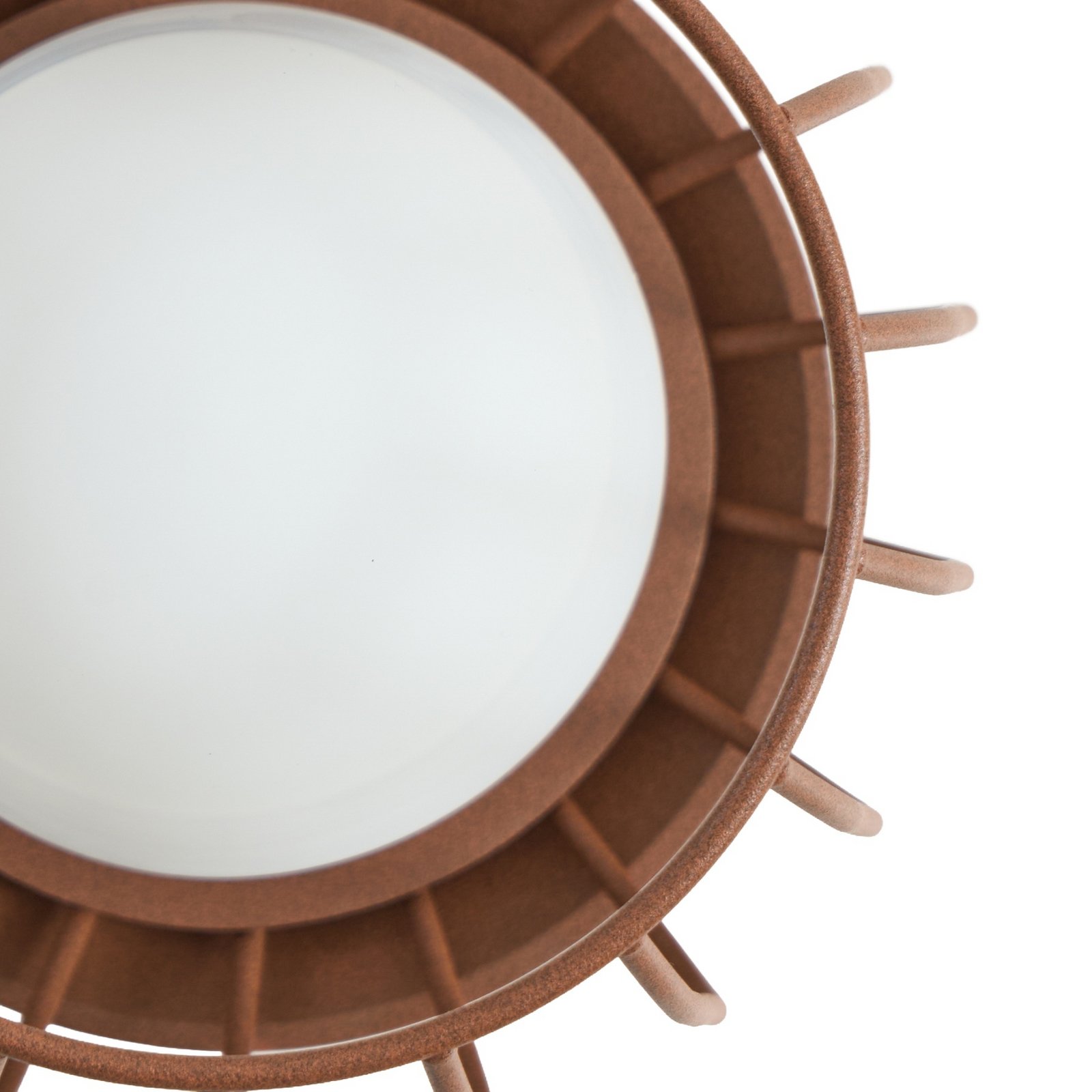 Applique d'extérieur Chandan, capteur, rouille, E27, IP44 - Lucande Applique d'extérieur Chandan, capteur, rouille, E27, IP44 - Lucande