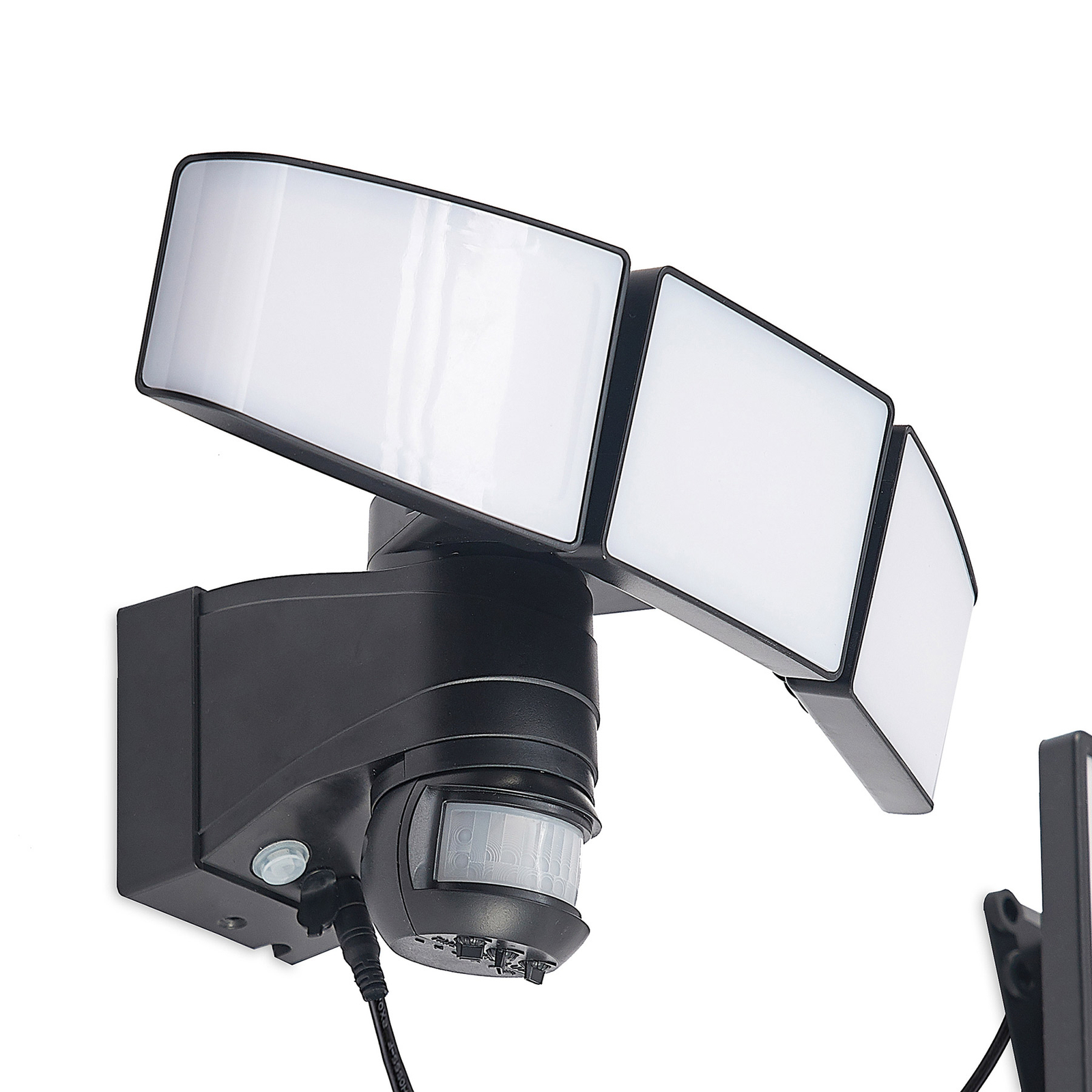 Prios Kalvito LED-solcelleveggspot sensor, 3 lysk.
