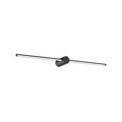 Ideal Lux LED koupelnové nástěnné svítidlo Filo černé šířka 75 cm kovové