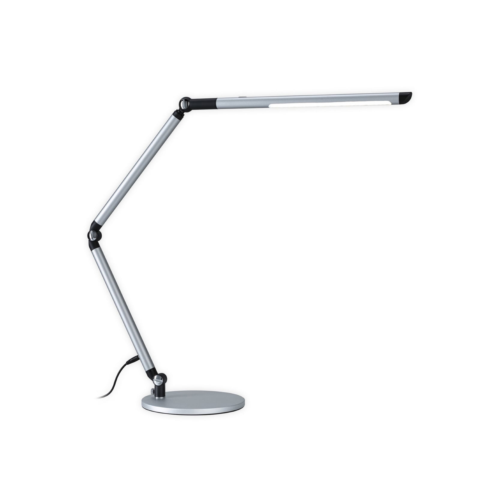 Lampa biurkowa LED Paulmann FlexBar, srebrna, 36 cm, CCT