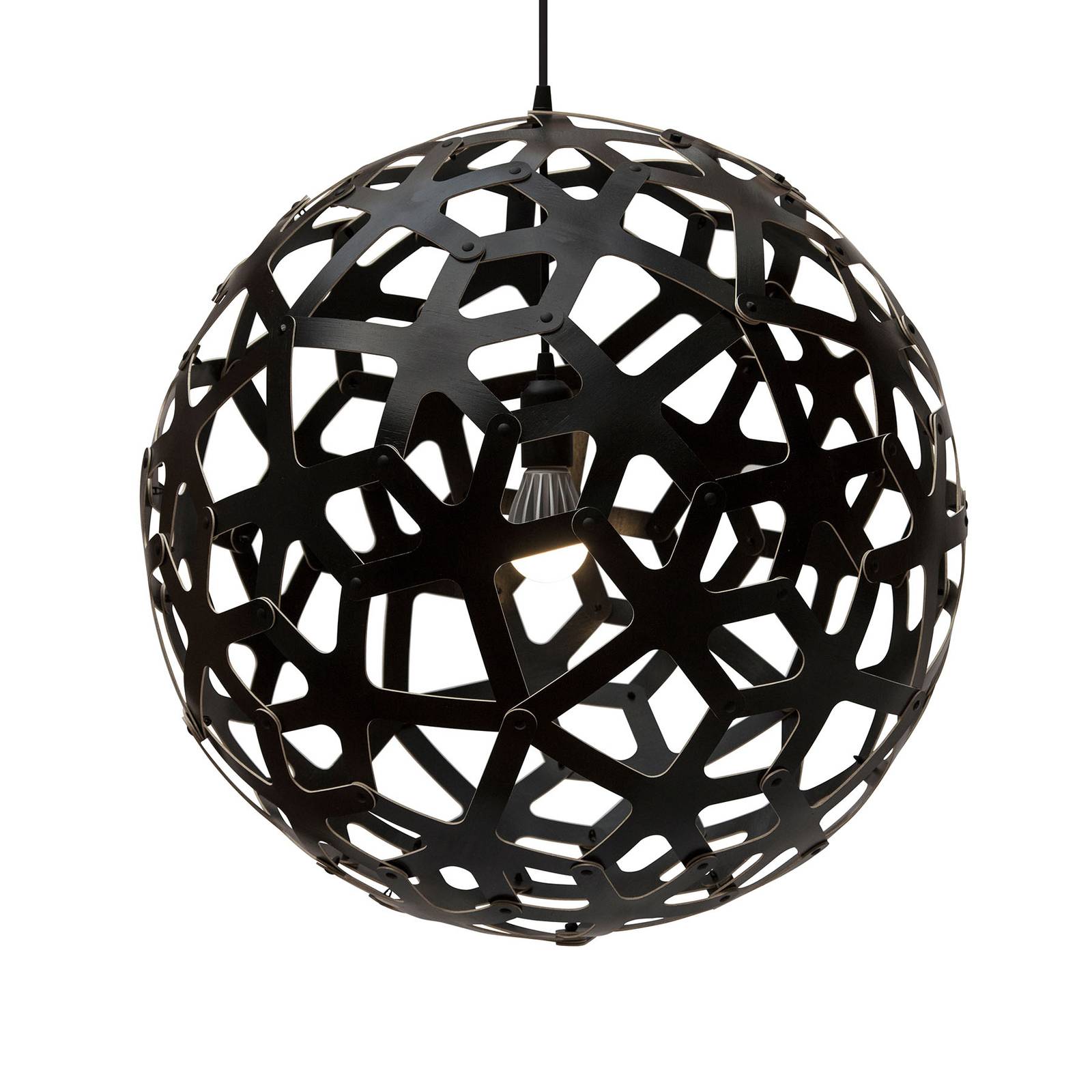 E-shop david trubridge Coral závesná lampa Ø 60cm čierna