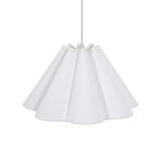 PR Home Classic viseća lampa, pamuk, bijela, Ø 21 cm