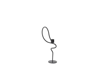 Valse Kerzenhalter High Black - Ferm Living
