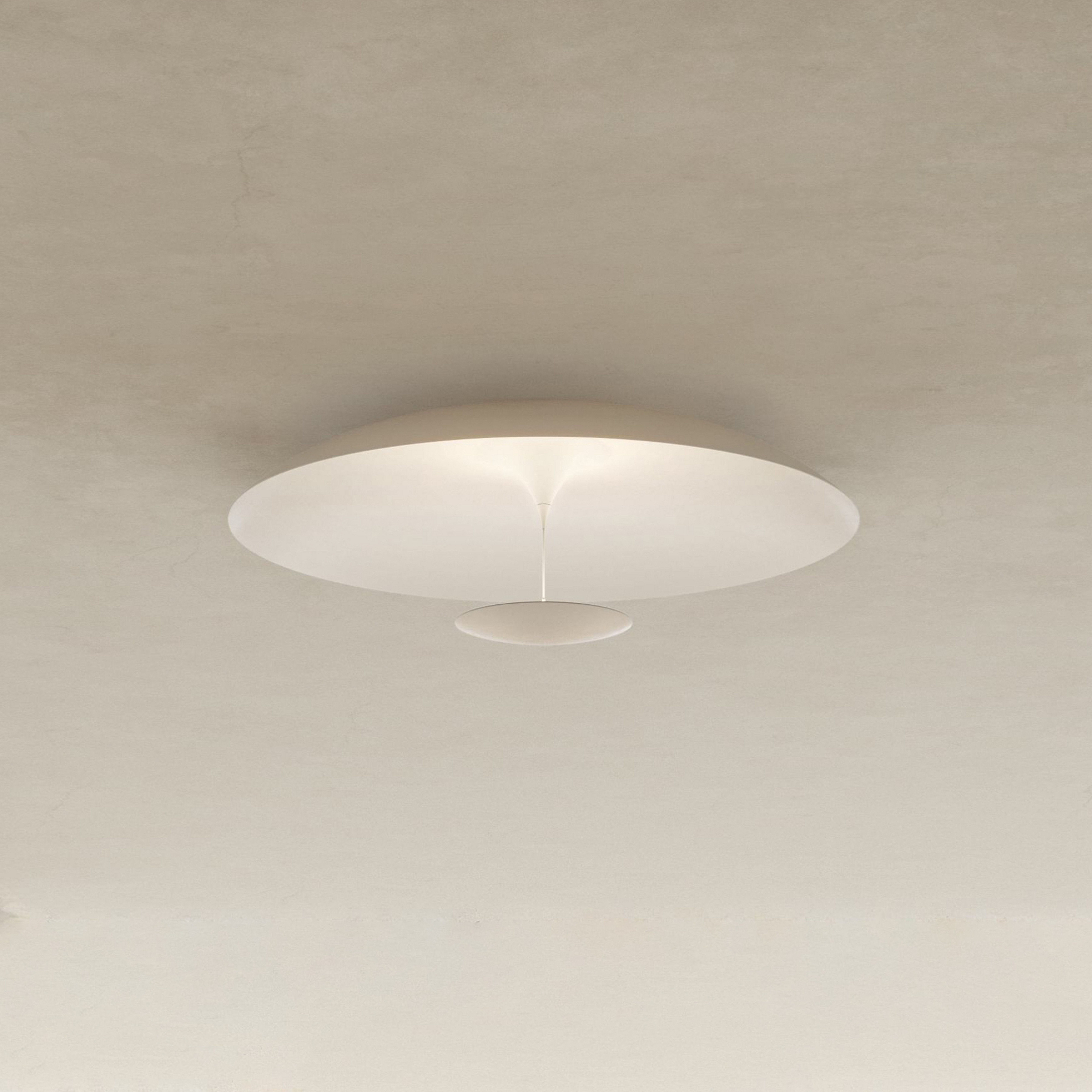 Karman Plafonnier LED BLANCO, Ø 92 cm, blanc, métal