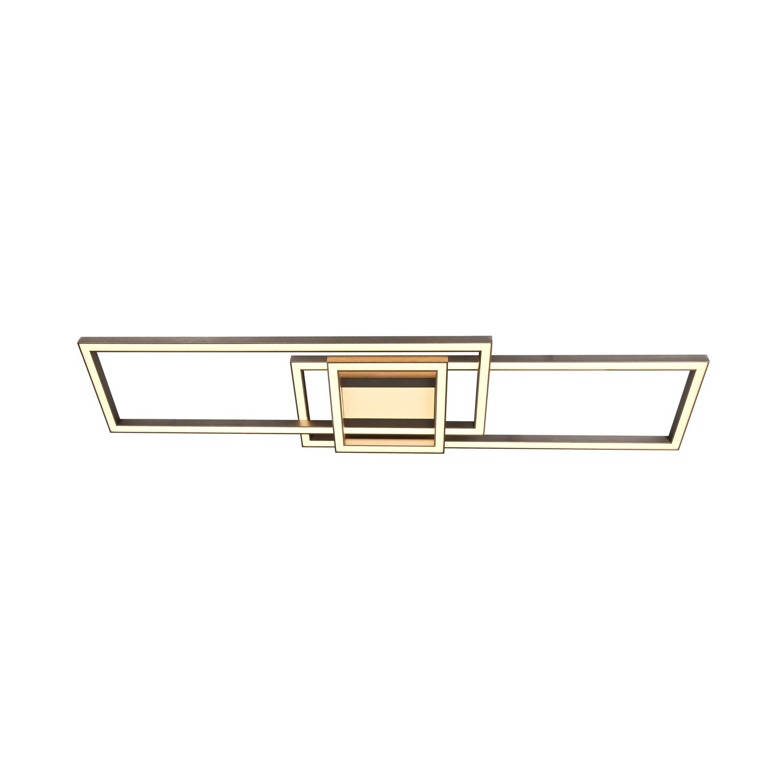 Mairin LED Ceiling Lamp CCT Dim. w/Remote Nikkel - Lindby
