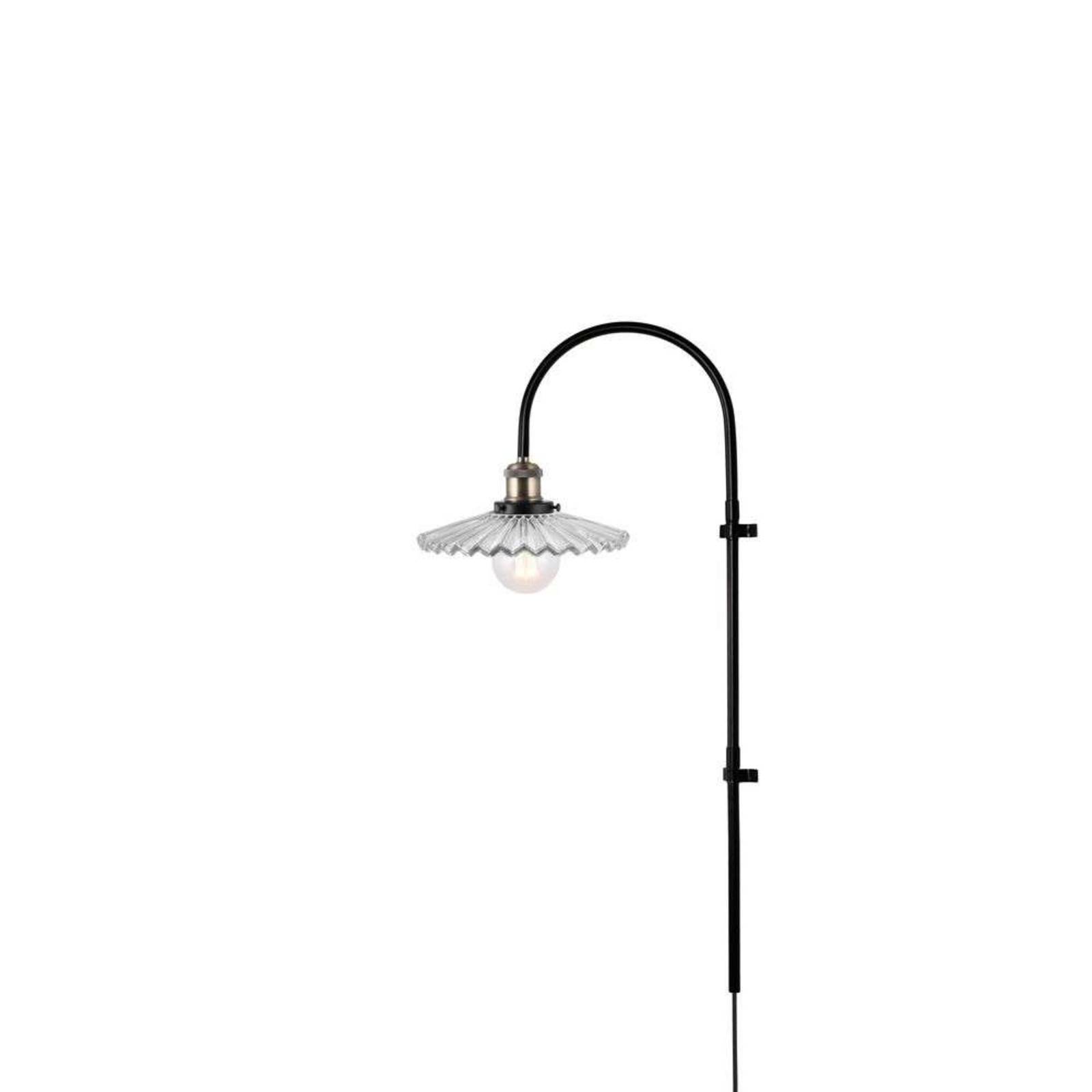 Globen Lighting Wandleuchte COBBLER, klar, Höhe 75 cm