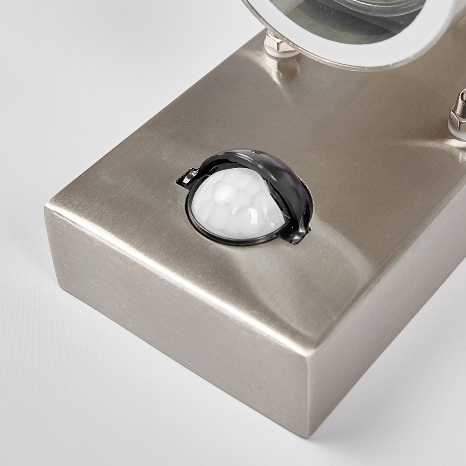 Eyrin Outdoor Wall Lamp w/Sensor Steel - Lindby