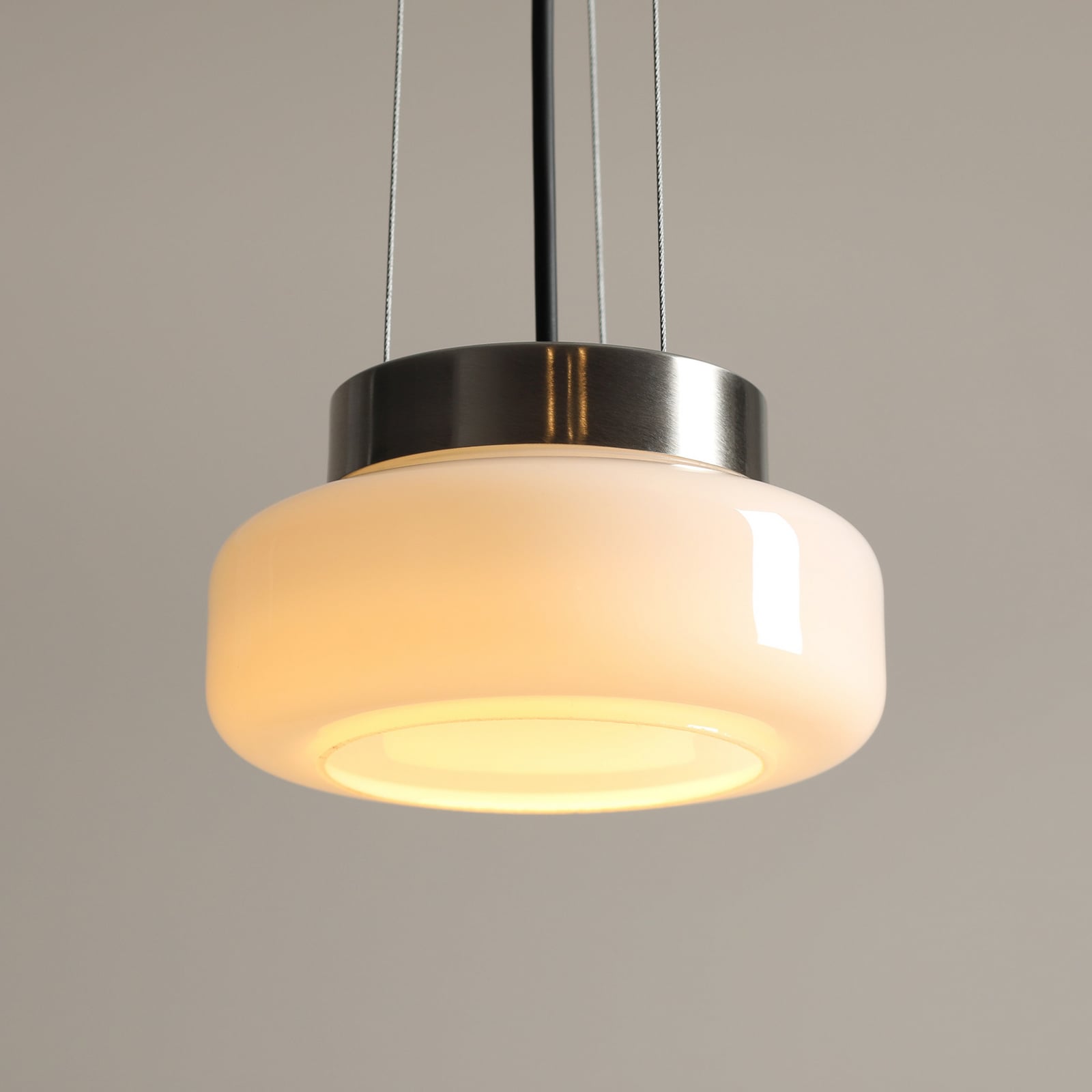 BonBon viseća lampa, bijela, Ø 25 cm, staklo - Aldex