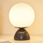 Pauleen Shining Pearl table lamp marble and glass