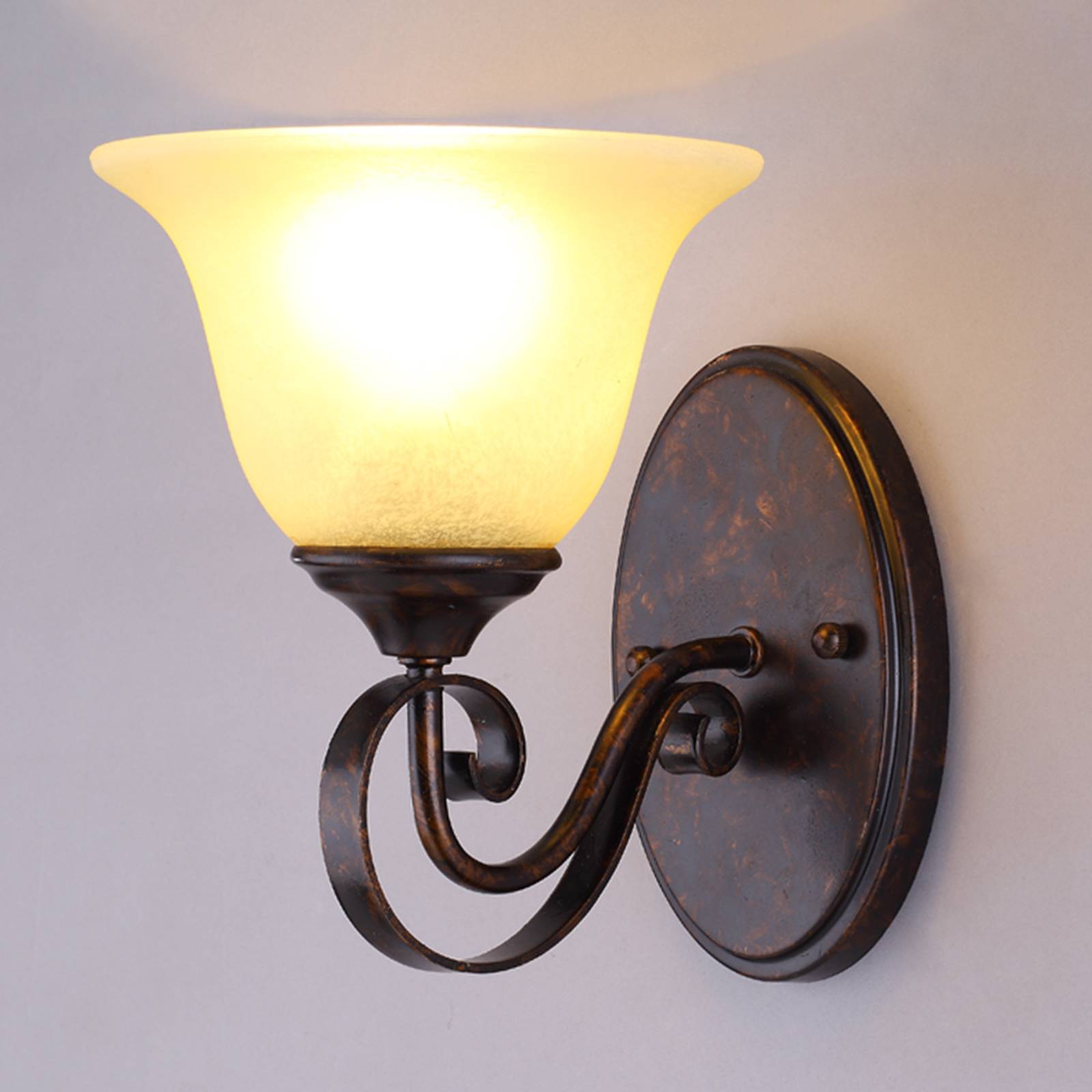 Wall lamp Svera in a country house style