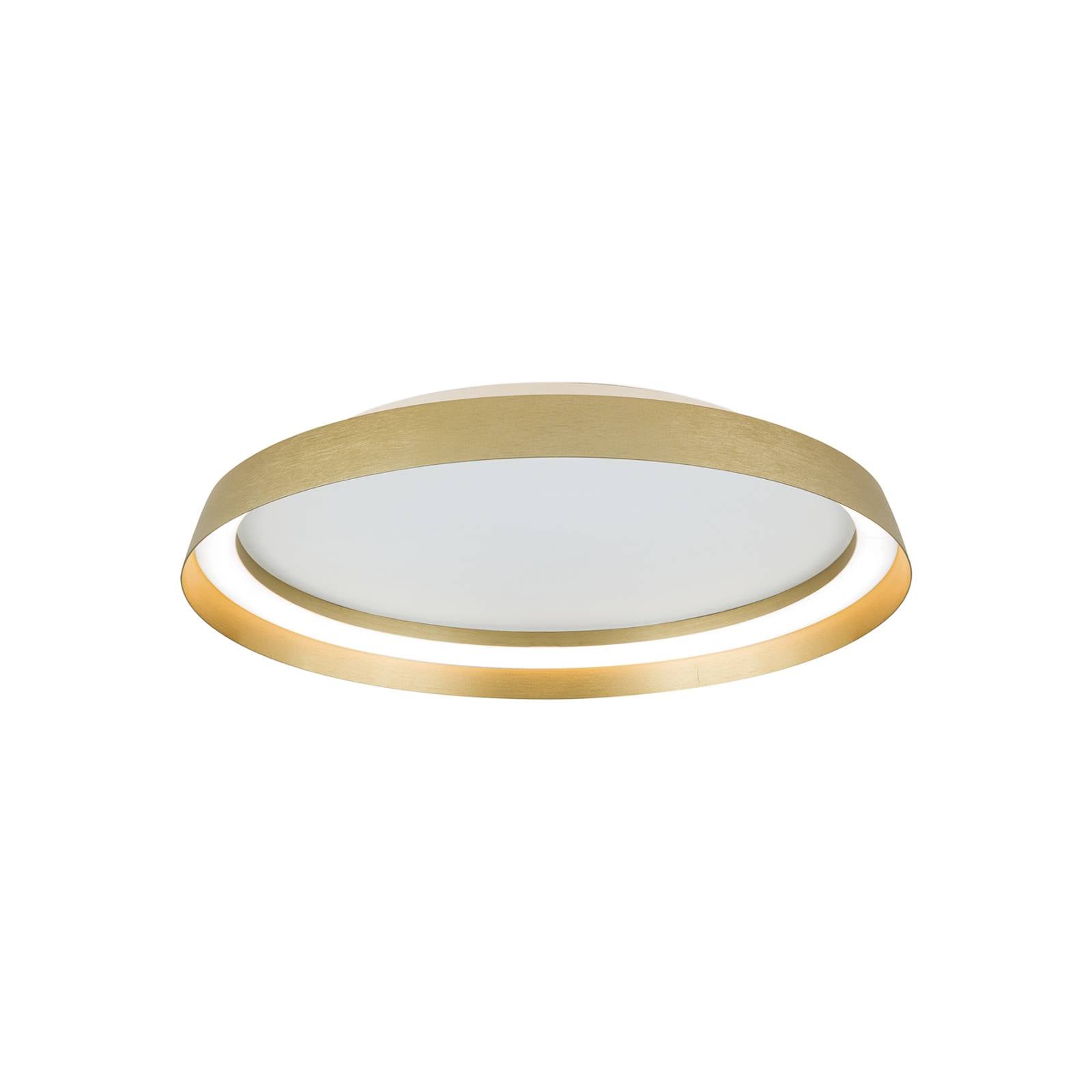 LED-Deckenlampe Manta Ø 45 cm goldfarben Alu up down