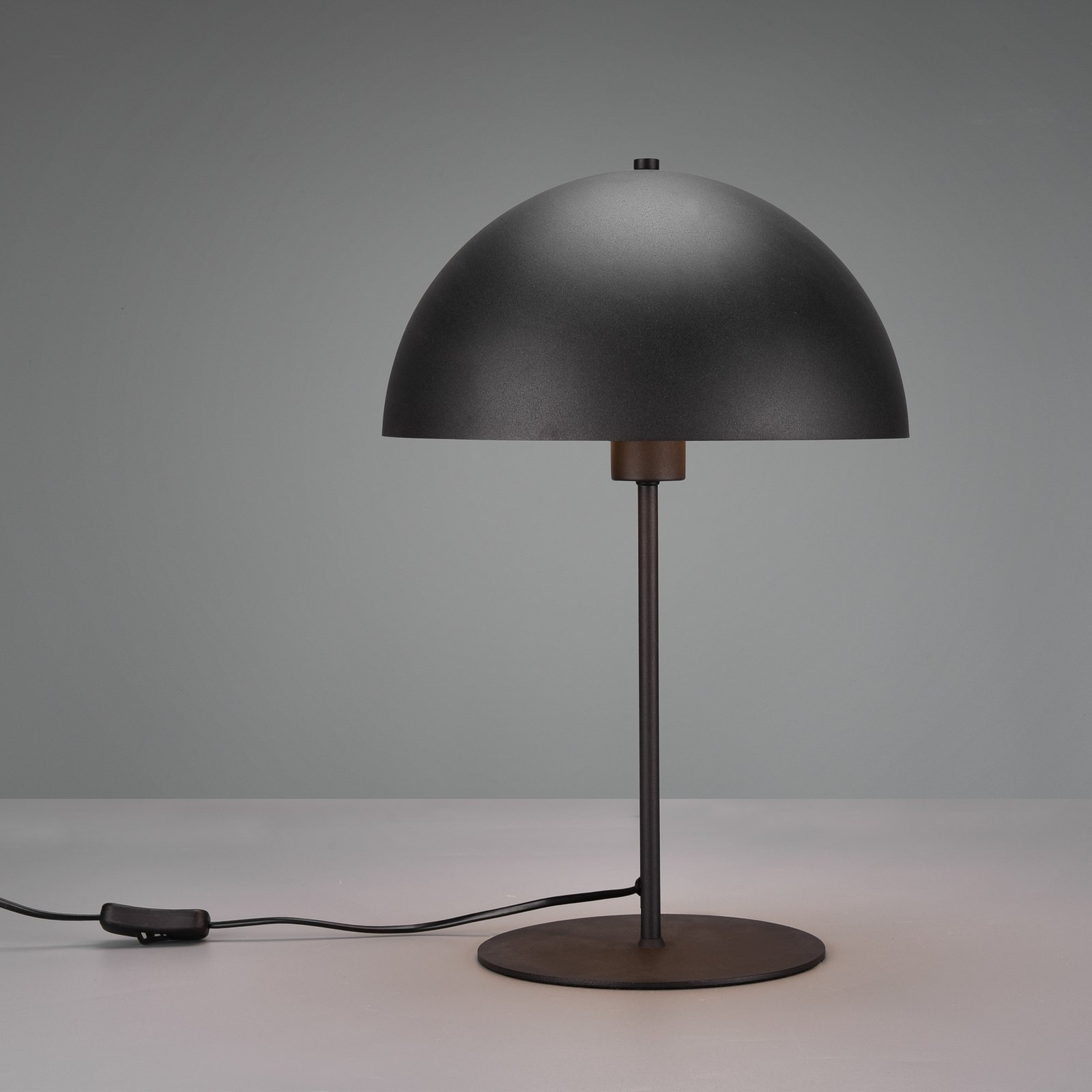 NOLA table lamp, height 45 cm, black/gold