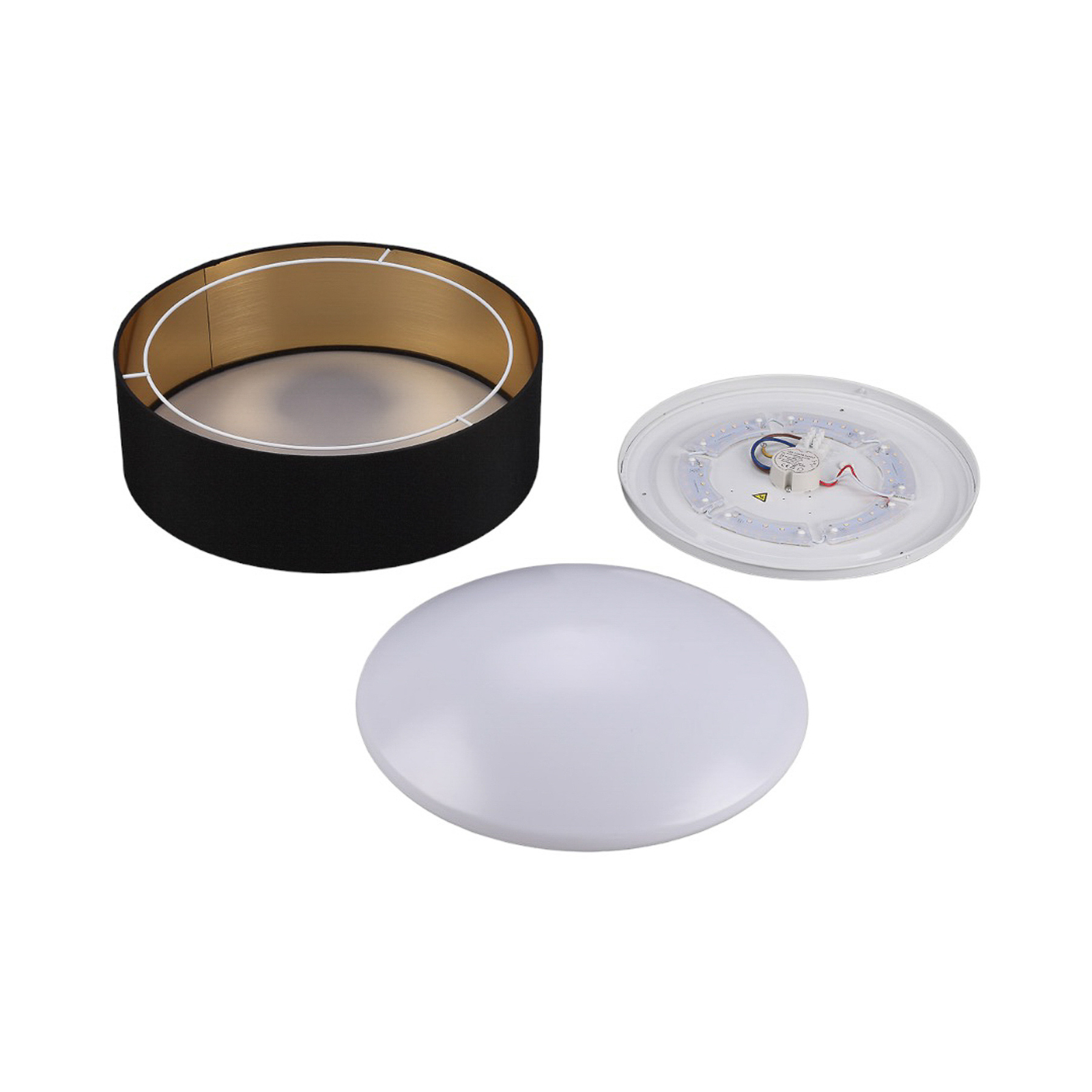 Coleen Plafonnier Black/Gold - Lindby Coleen Plafonnier Black/Gold - Lindby