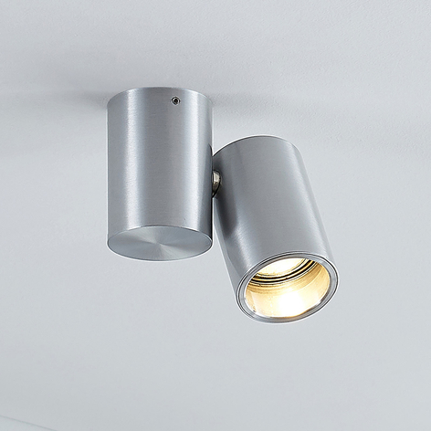 Taklampe Gesina, 1 lyskilde, aluminium