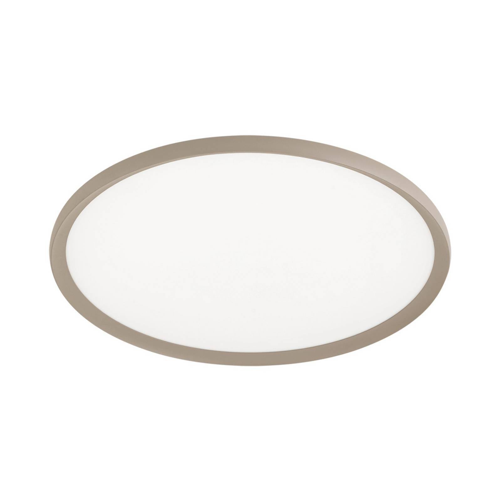 LED-Deckenlampe Kant, Ø 60 cm khaki, CCT Metall/Kunststoff