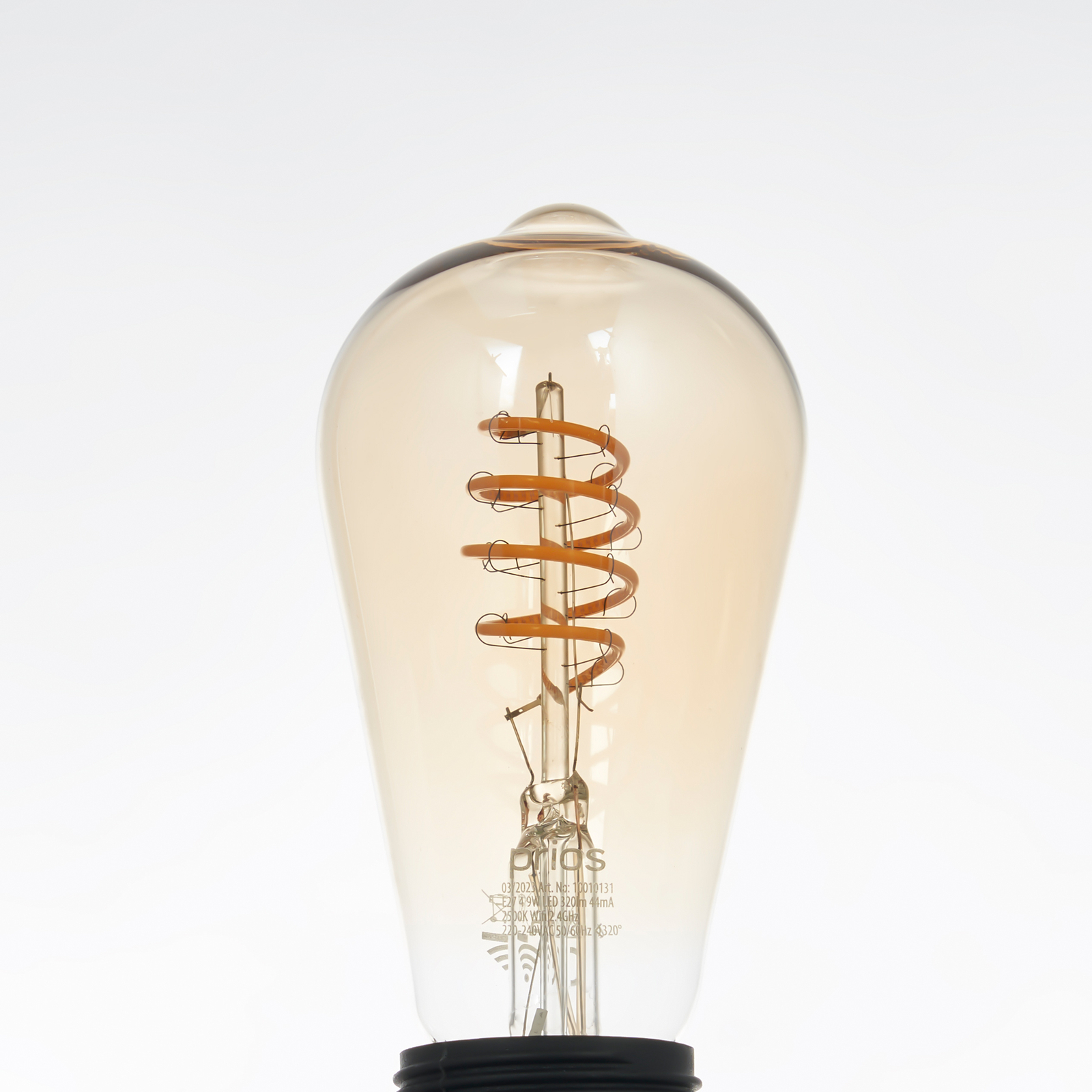 Smart LED lamp E27 ST64 4,9W WLAN amber